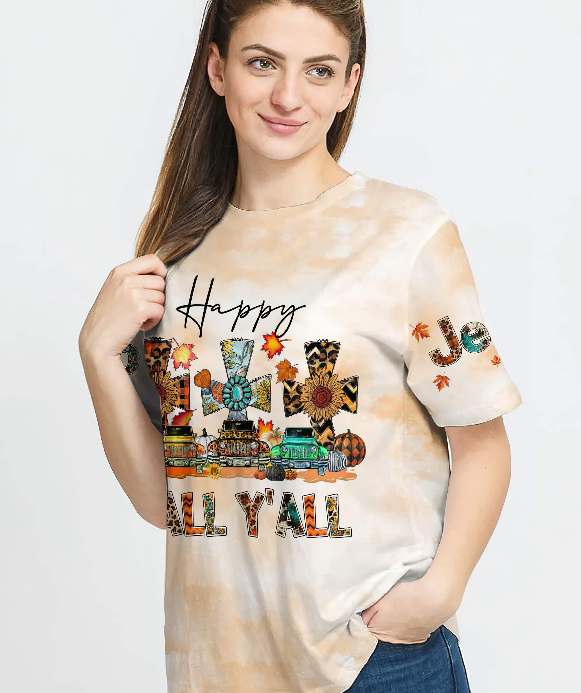 happy-fall-yall-3-jeeps-cross-t-shirt