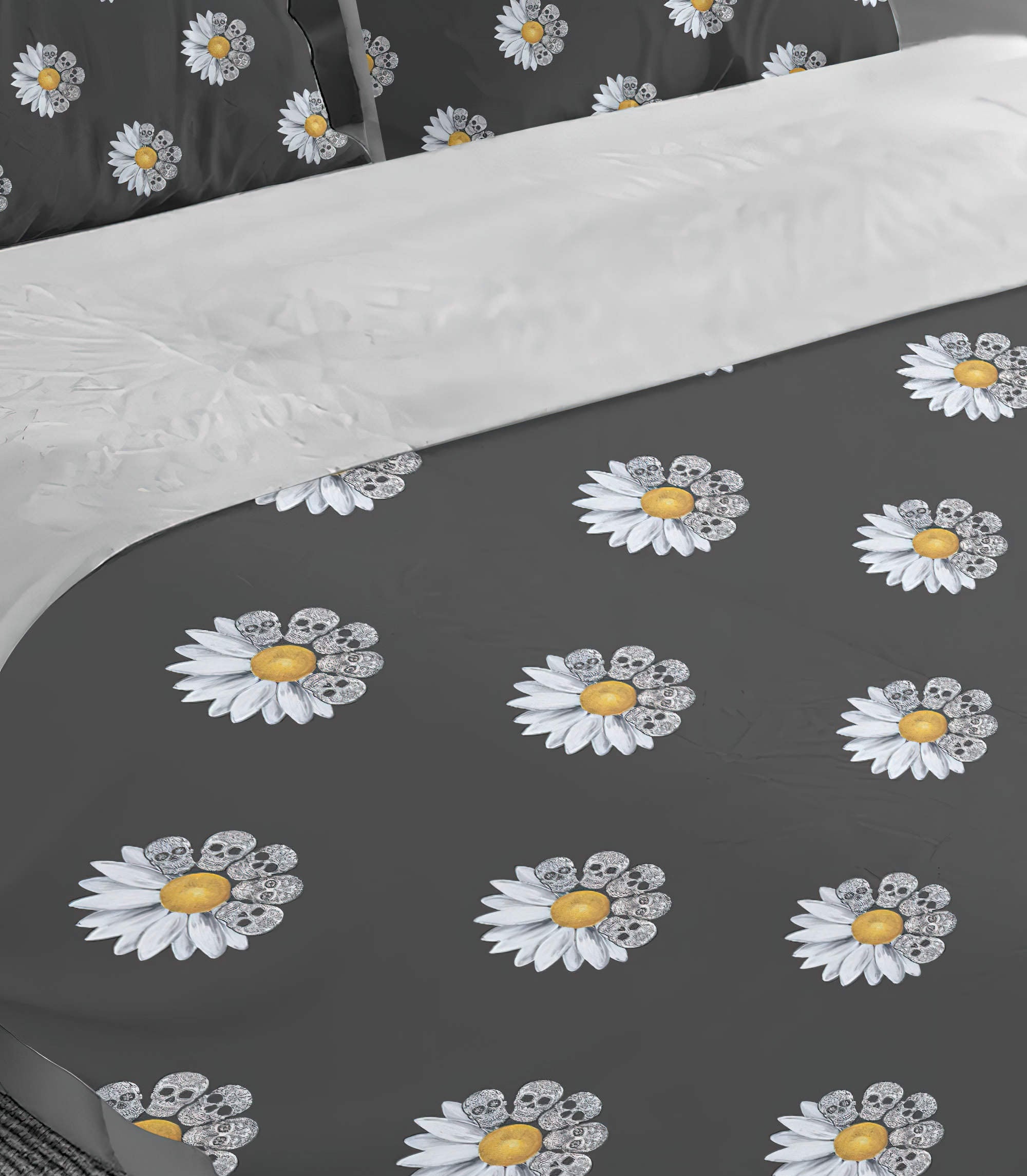 sugar-skull-daisy-bedding-set-bedding-set