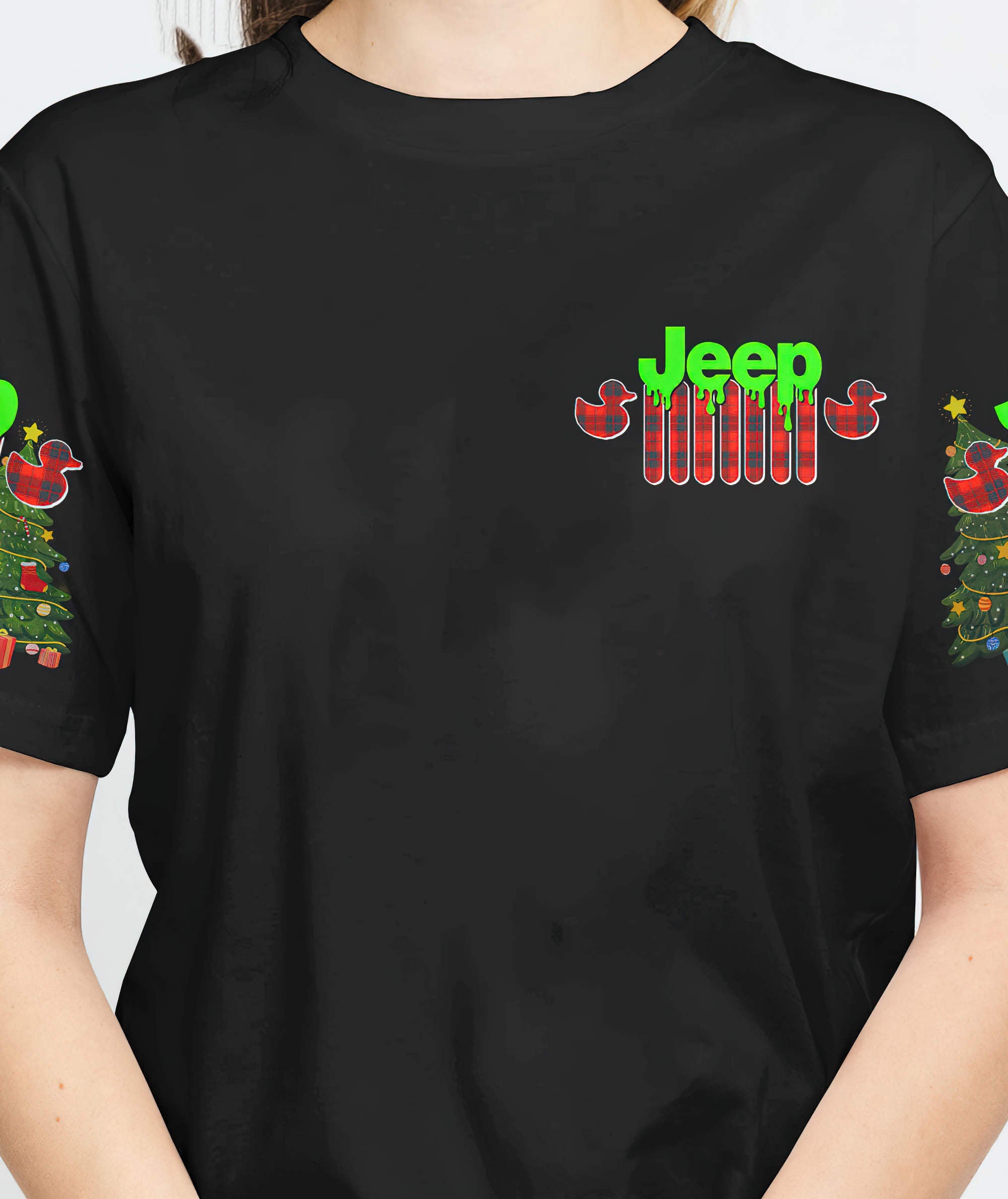 the-best-things-in-life-jeep-christmas-t-shirt