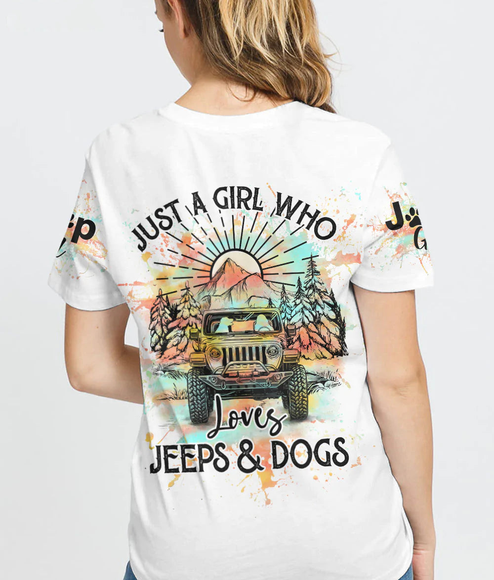 just-a-girl-who-loves-jeeps-and-dogs-forest-painting-t-shirt