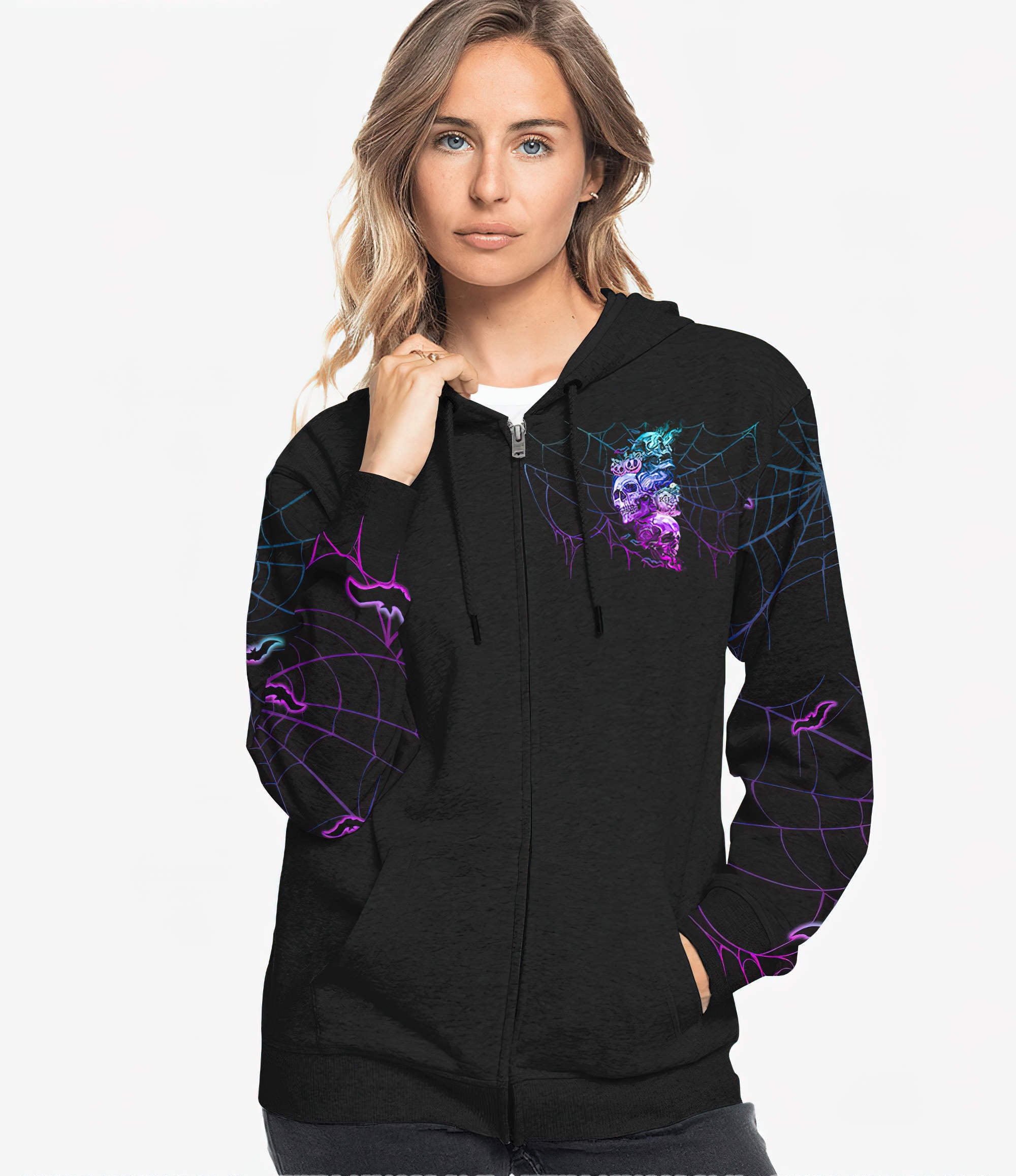 the-good-girl-in-me-got-tired-skull-halloween-all-over-print-1-hoodie