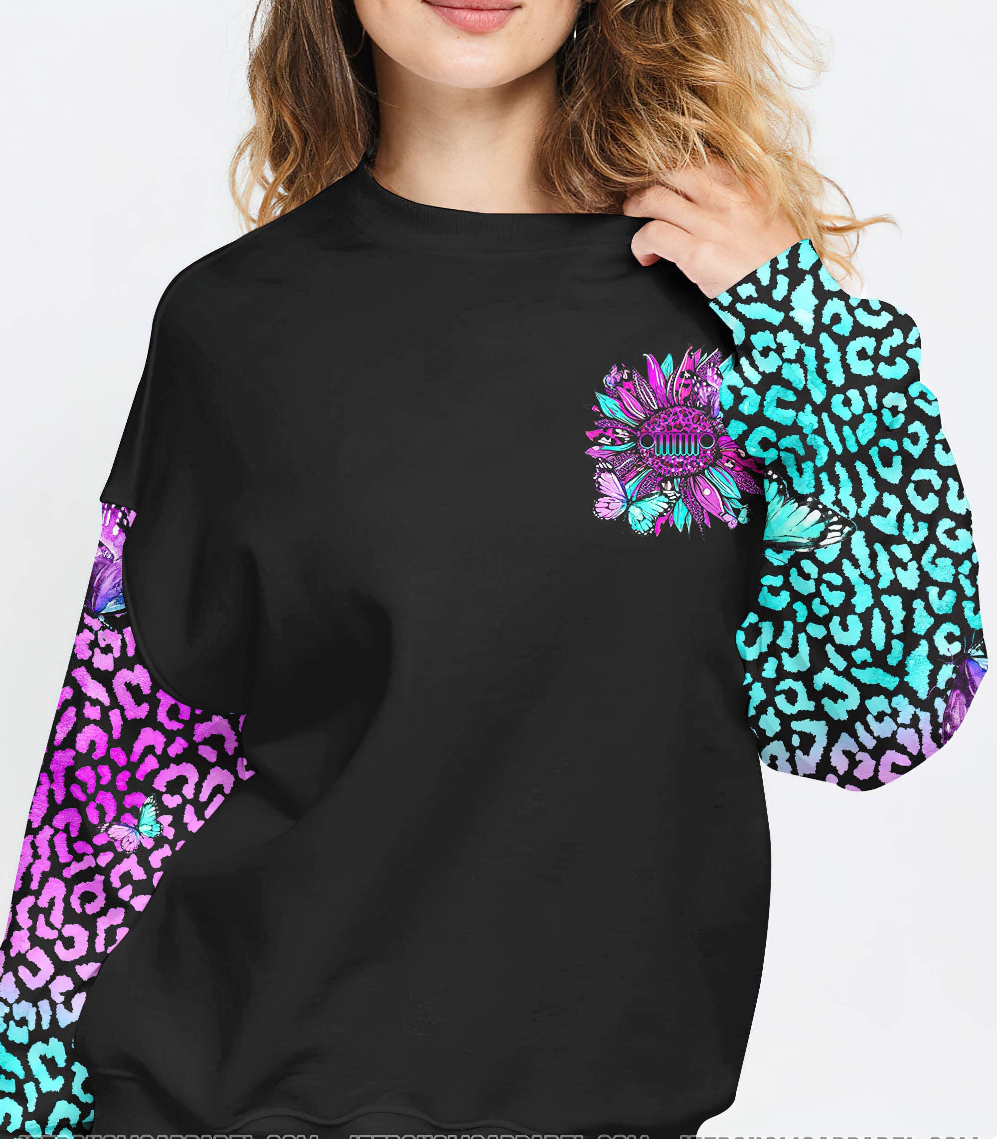 leopard-sunflower-jeep-girl-3-sweatshirt