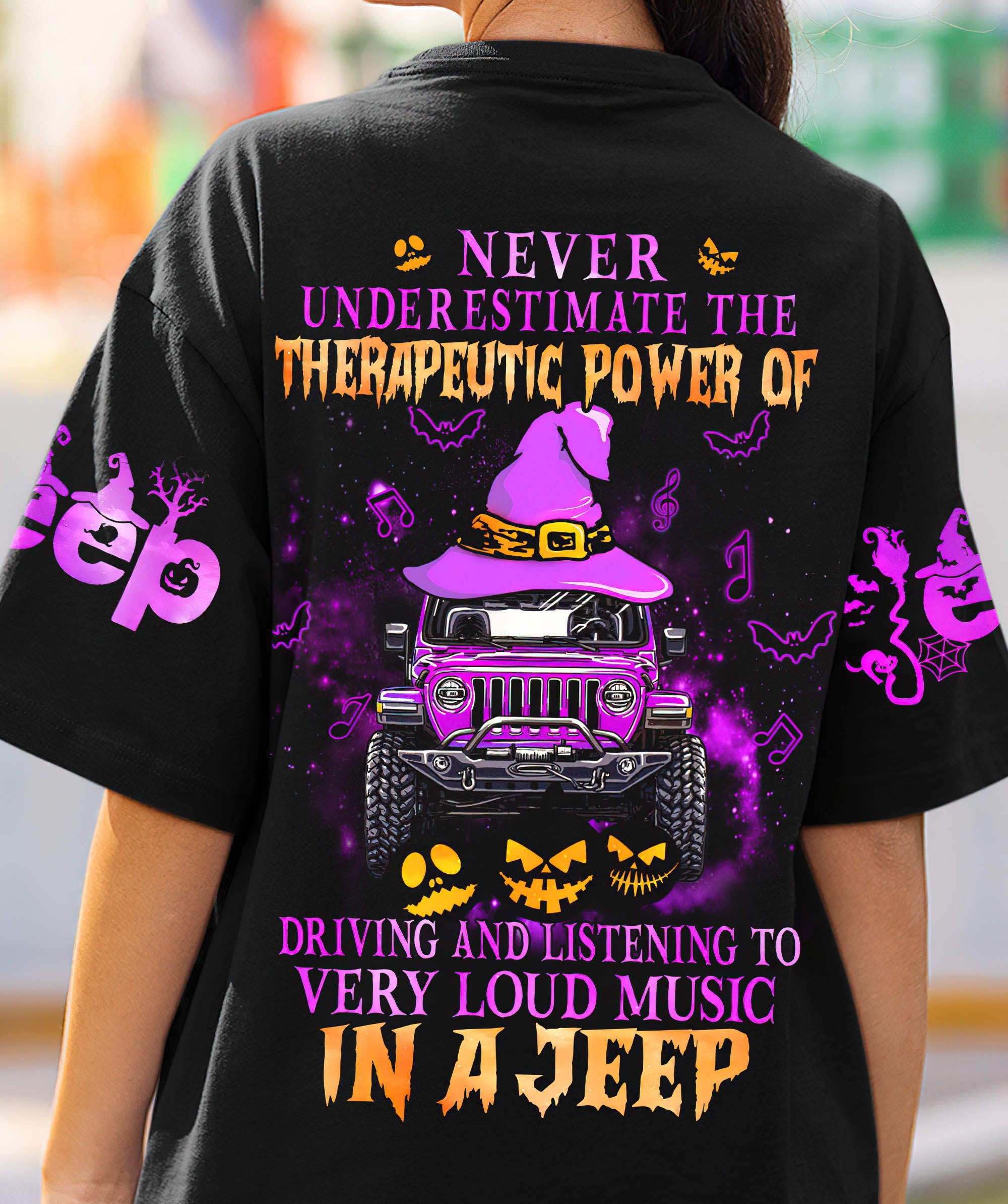 never-underestimate-jeep-girl-halloween-t-shirt