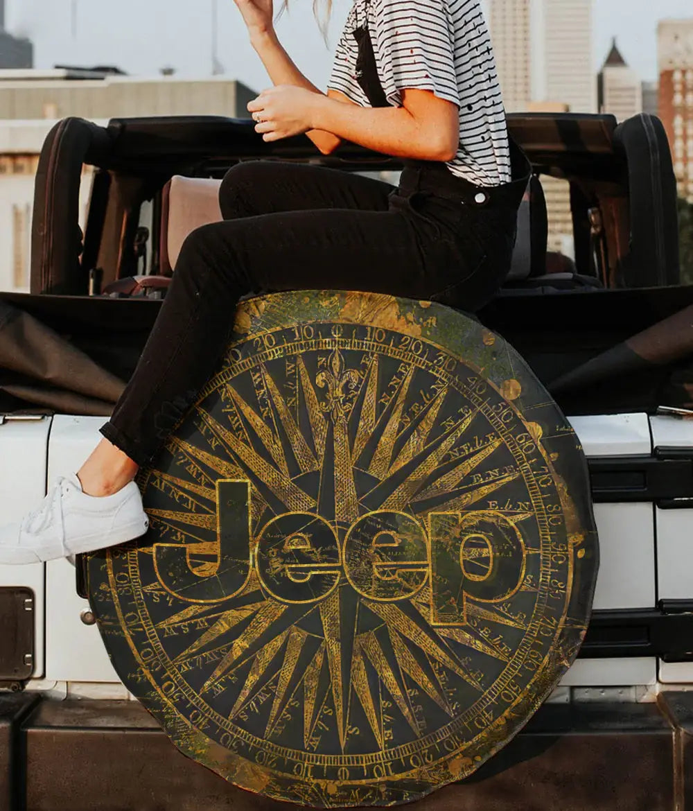 jeep-compass-vintage-map-spare-tire-cover