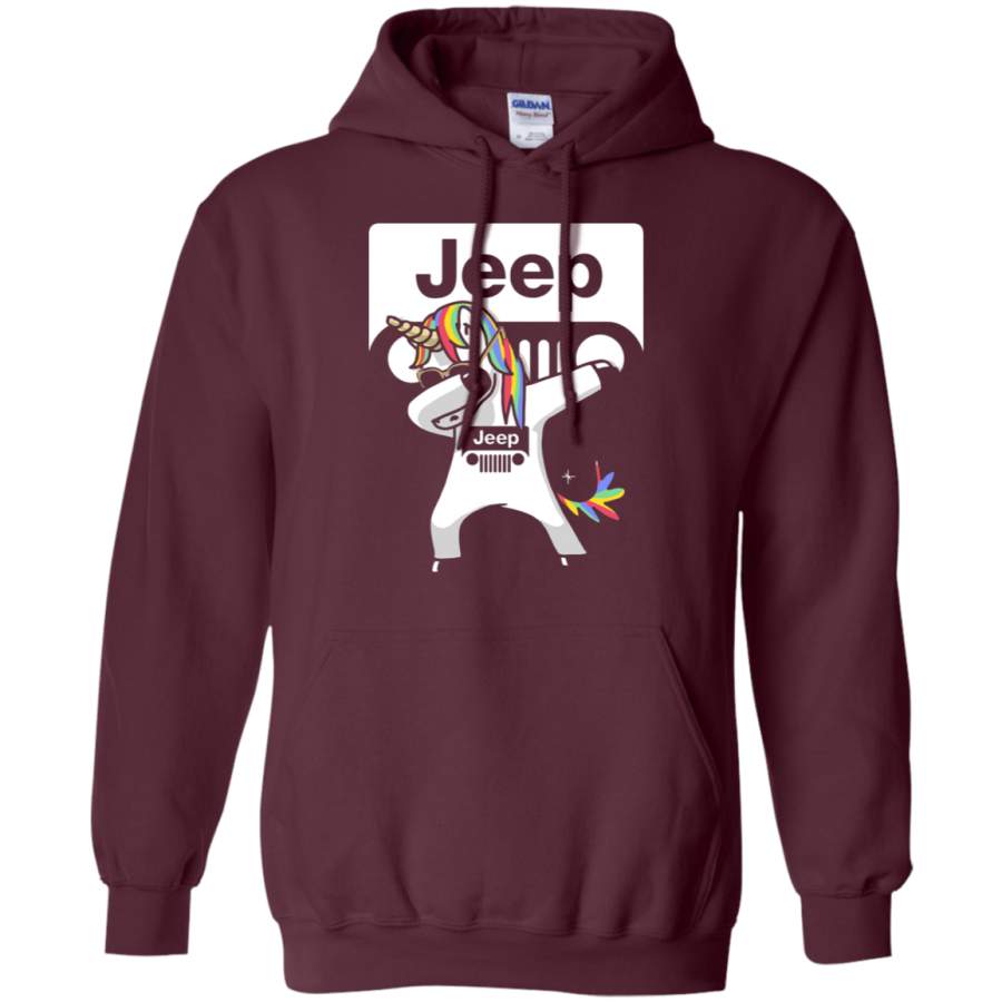 agr-car-i-flippin-love-jeep-dabbing-hip-hop-unicorn-hoodie