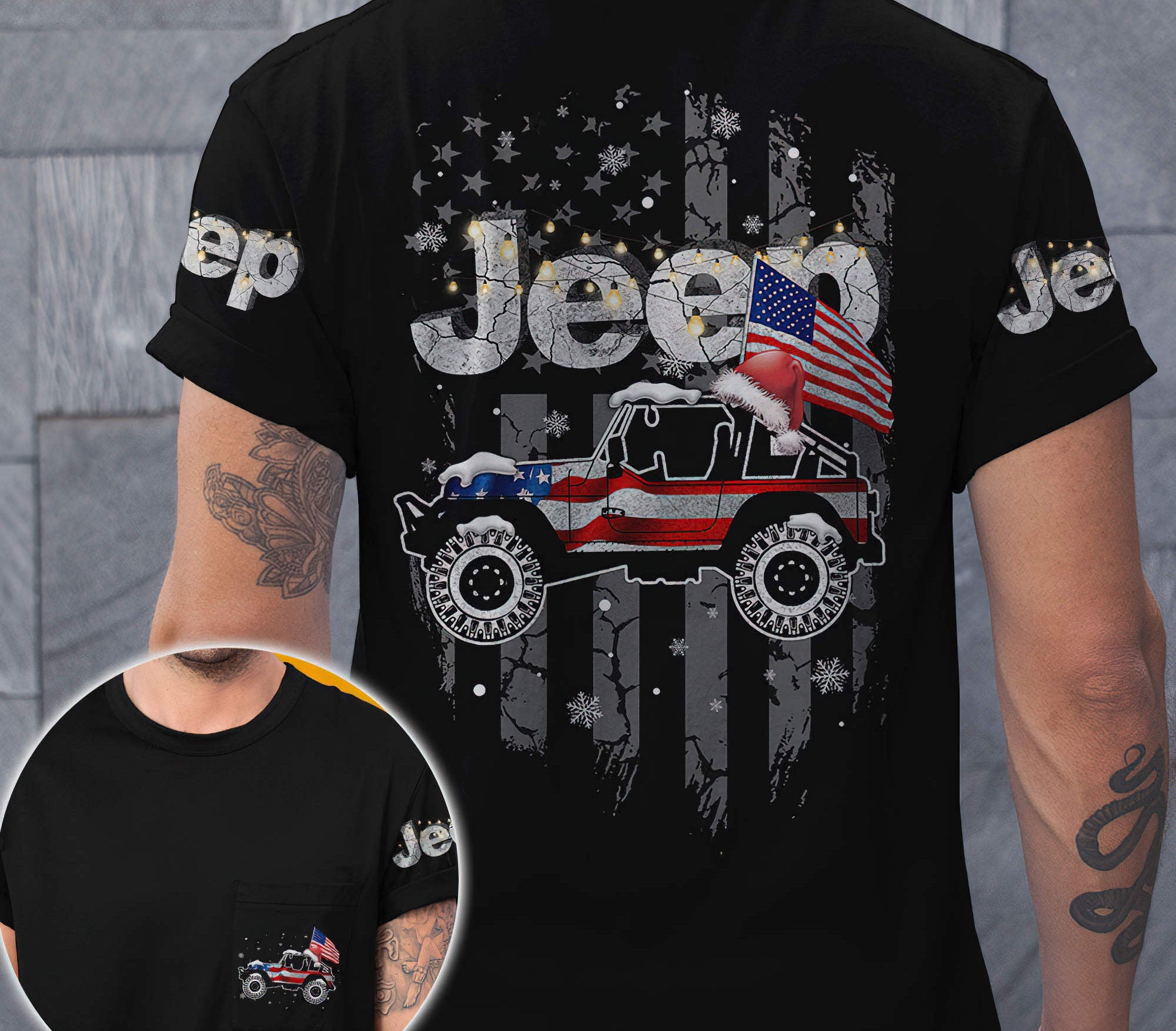 jeep-flag-christmas-t-shirt