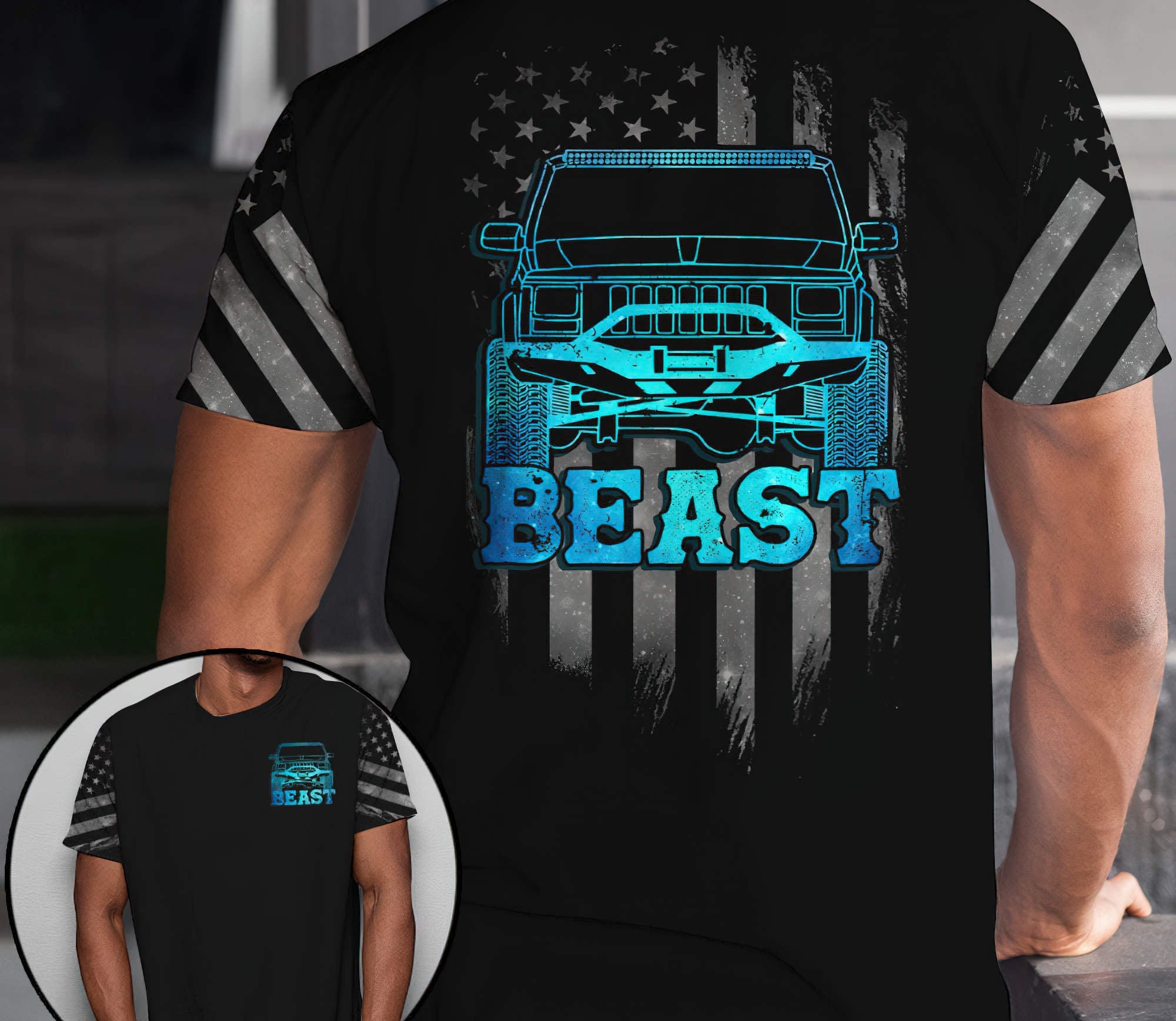 jeep-couple-square-headlights-1-t-shirt