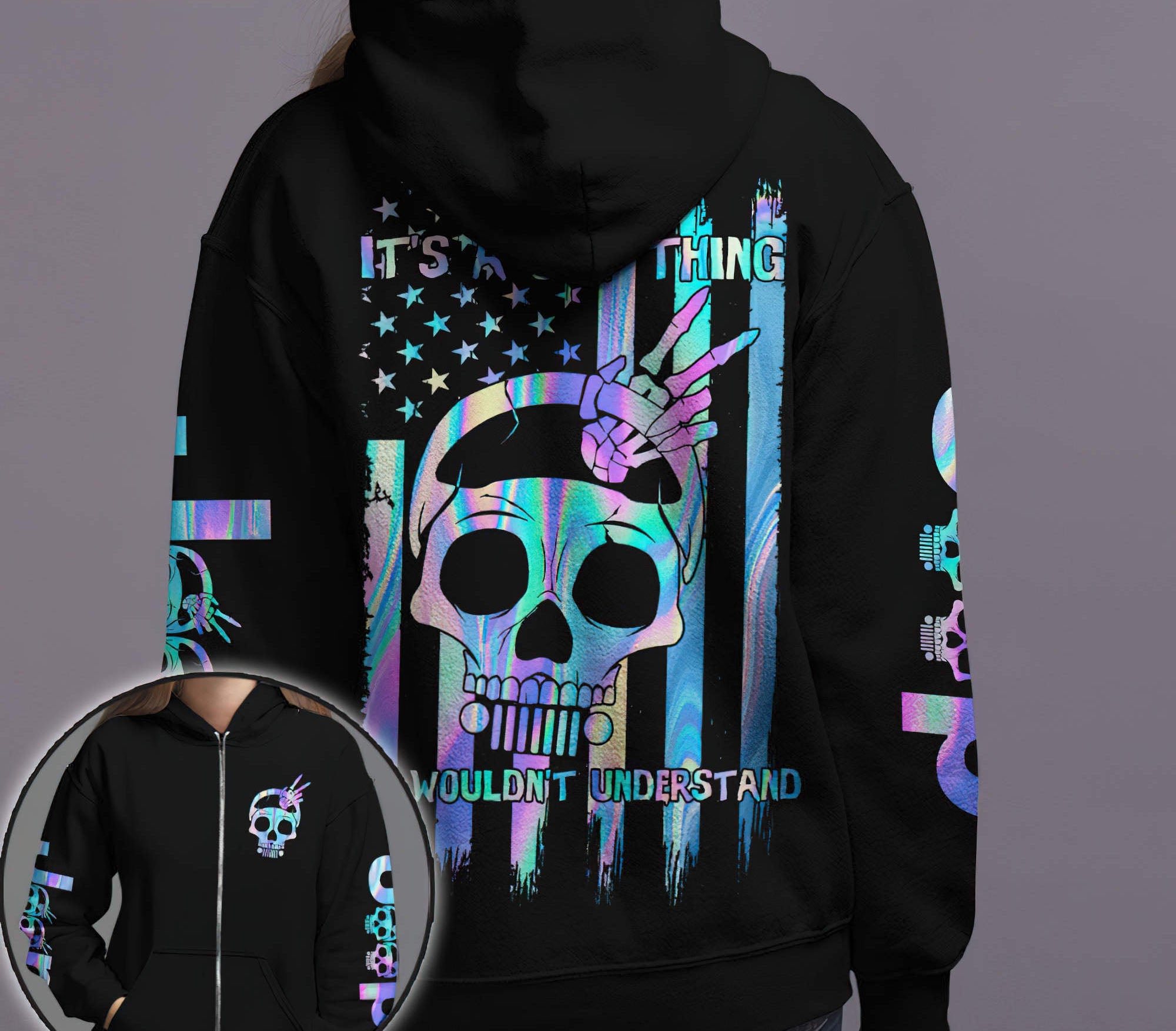 jeep-thing-skull-hoodie