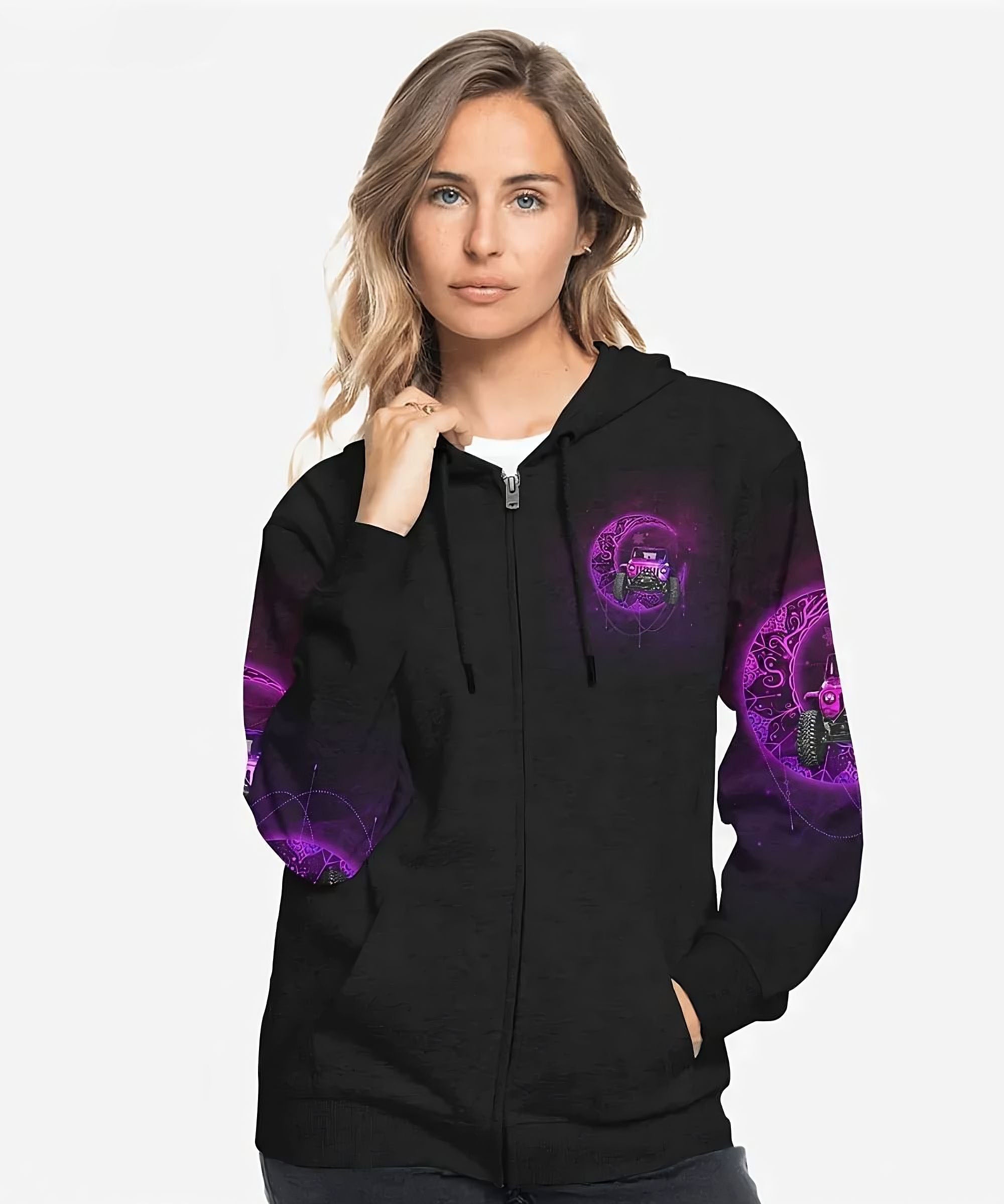 stay-wild-moon-child-jeep-girl-all-over-print-black-hoodie