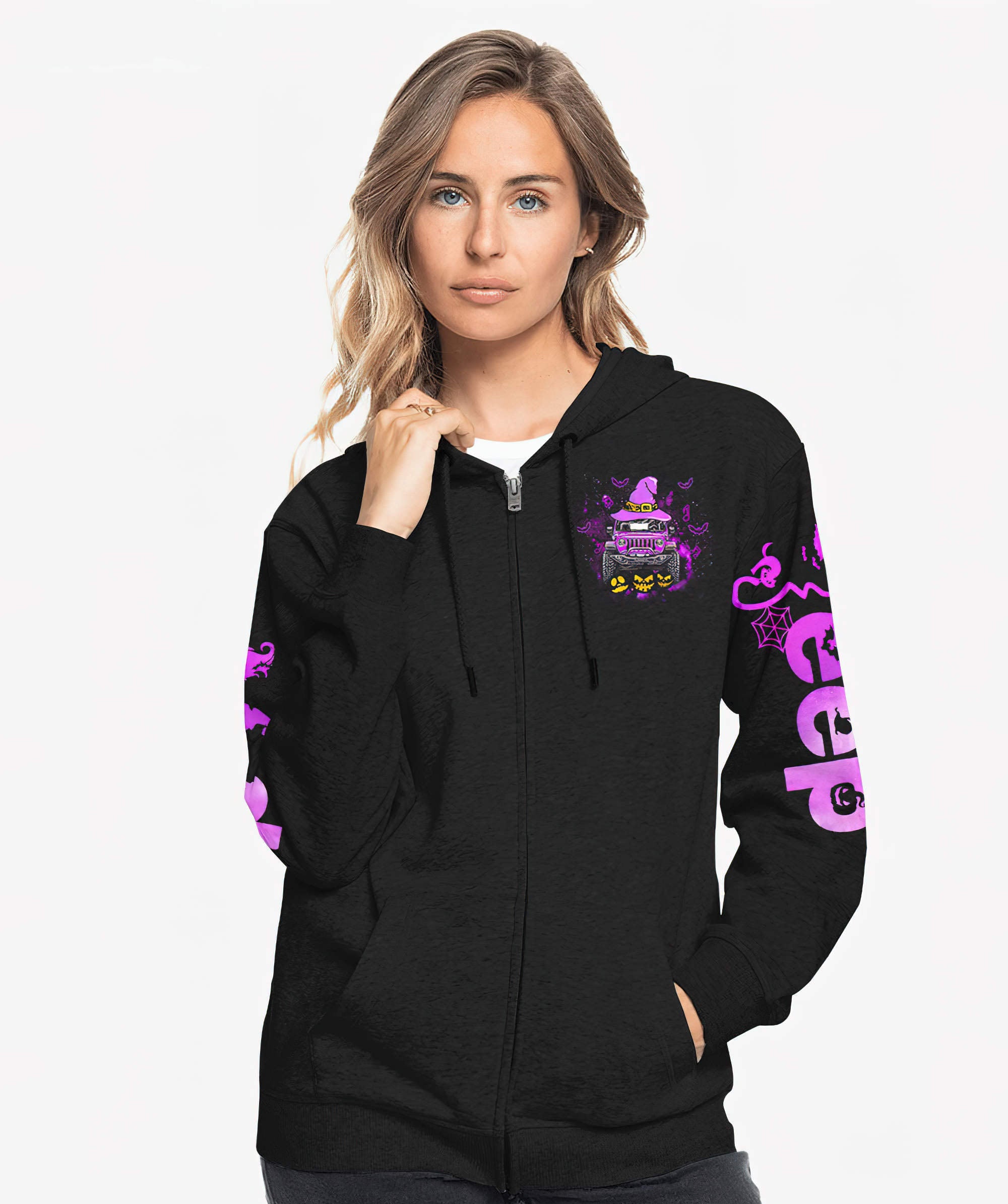 never-underestimate-jeep-girl-halloween-hoodie