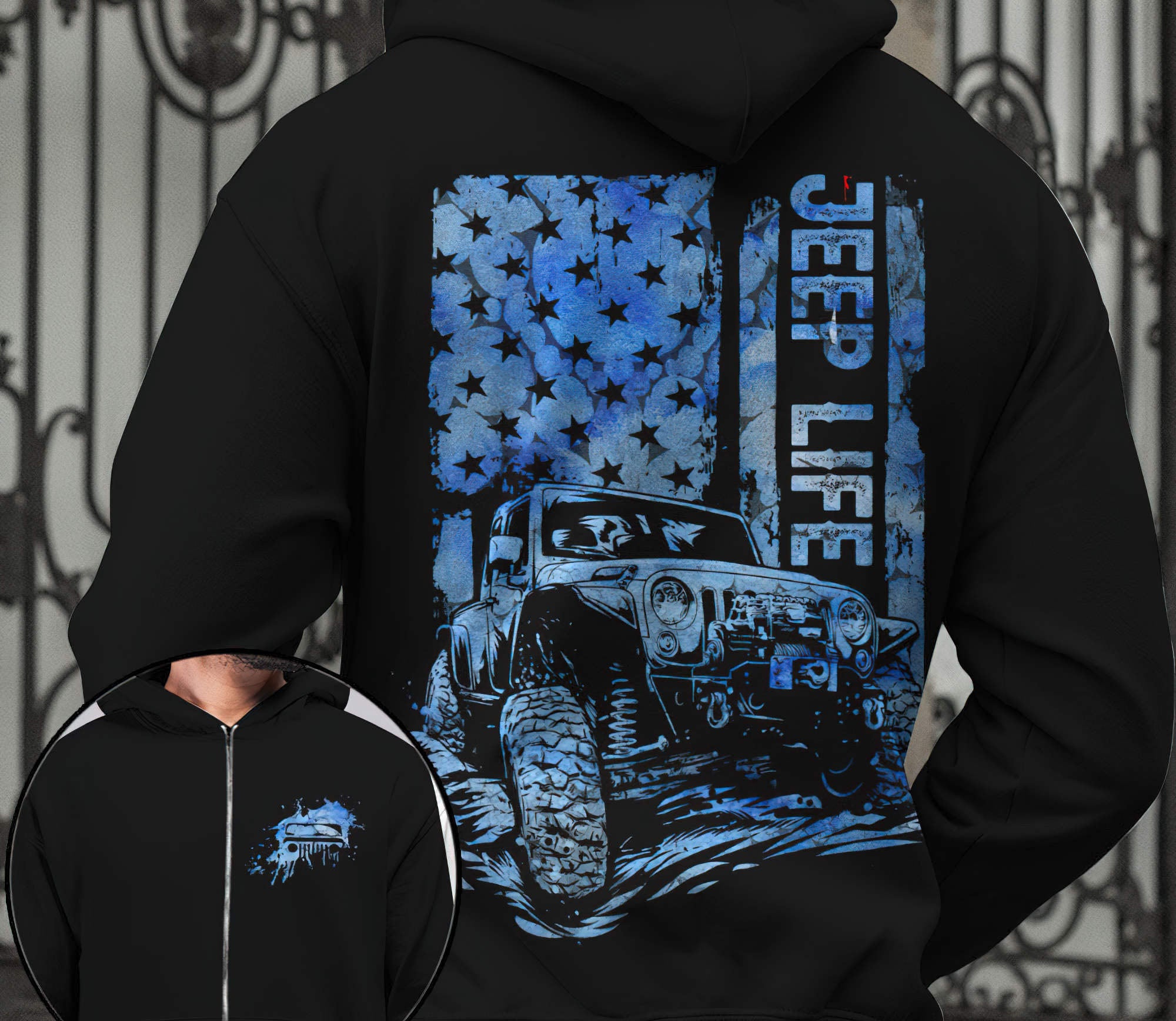 jeep-life-blue-flag-2d-hoodie