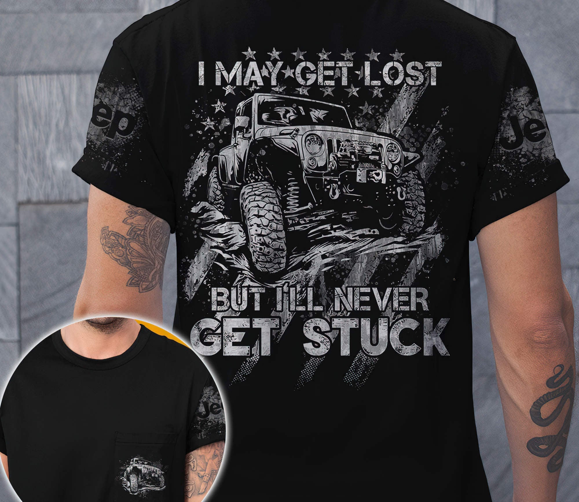 i-may-get-lost-jeep-1-t-shirt