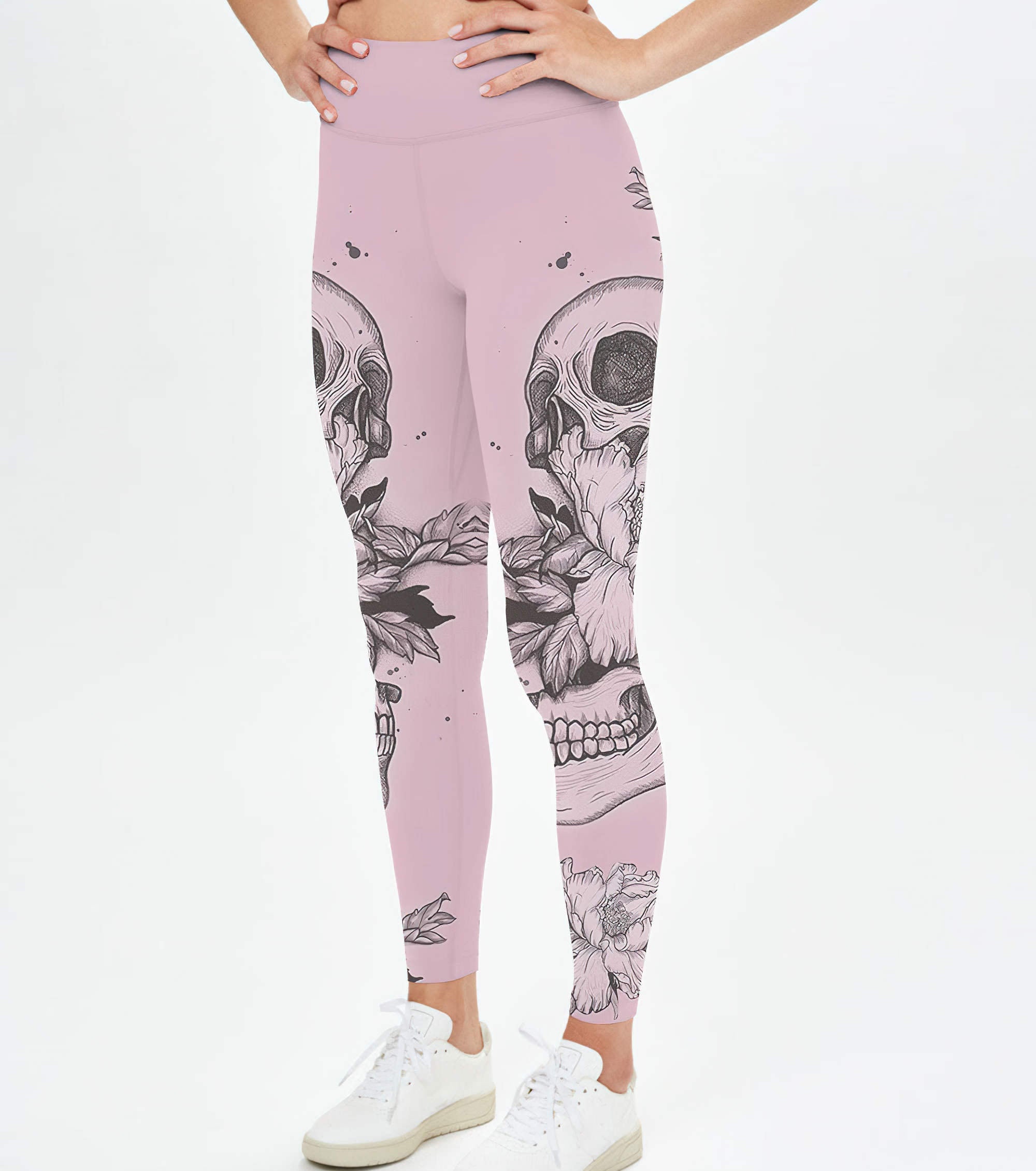 the-good-girl-in-me-got-tired-skull-all-over-print-leggings