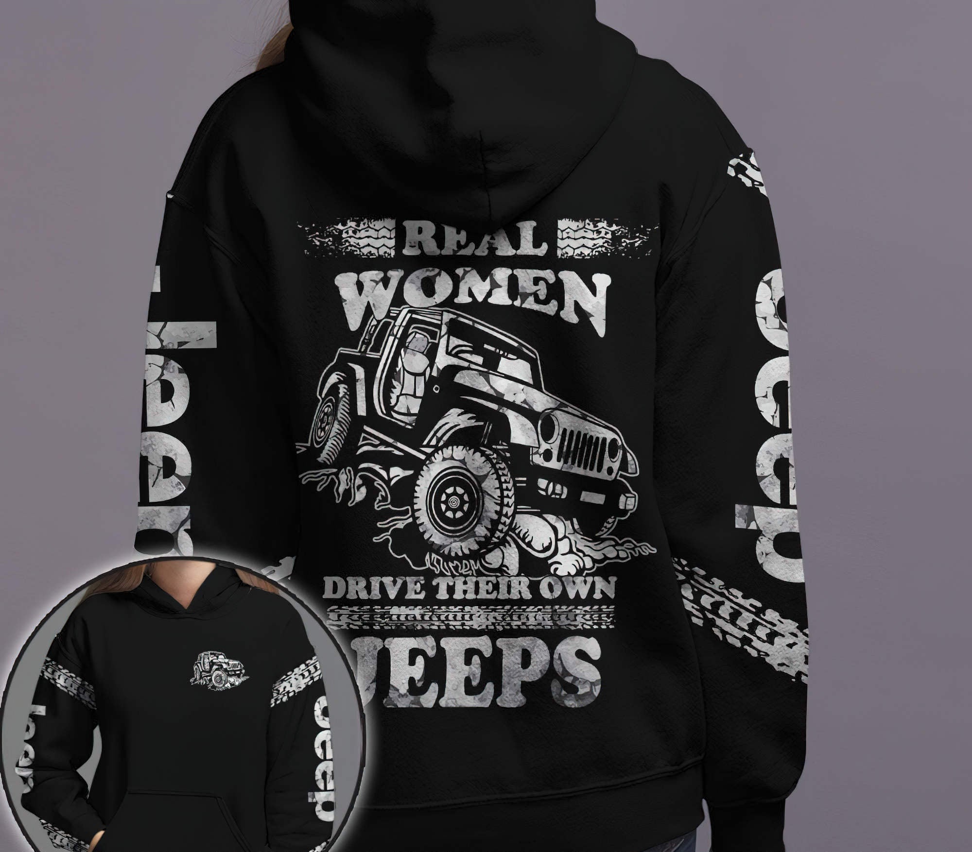 real-women-drive-their-own-jeeps-hoodie