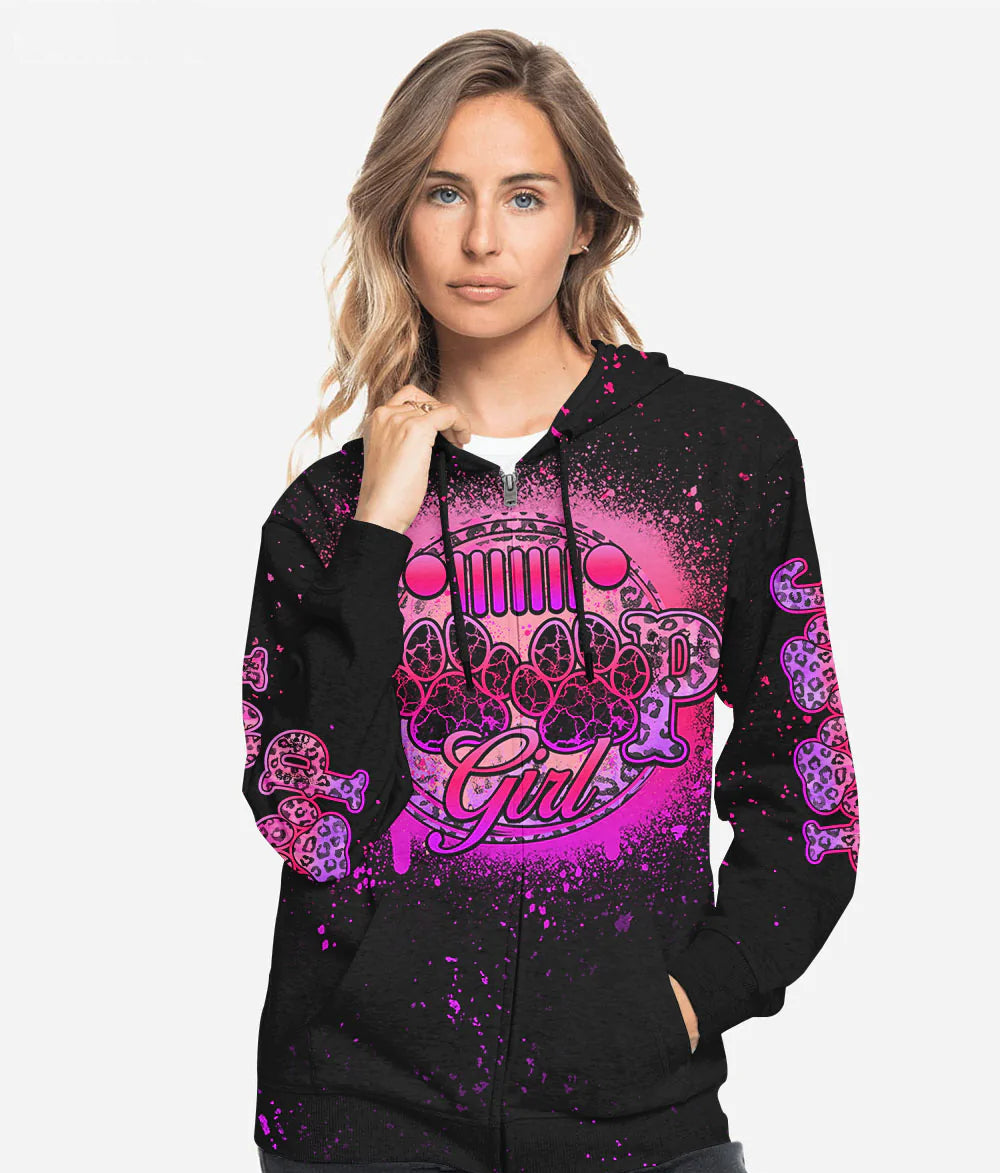 jeep-girl-dog-leopard-bleached-pink-hoodie