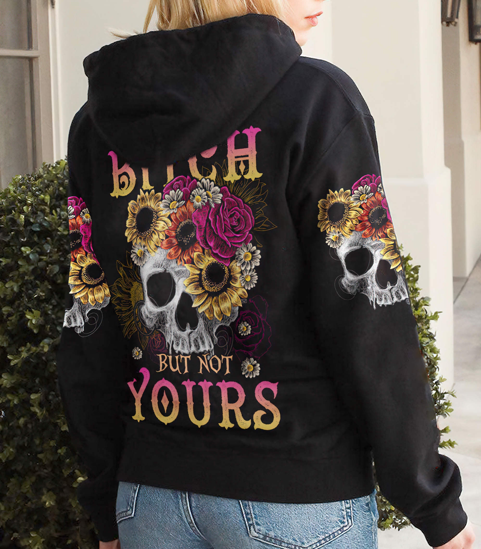 yes-im-a-b-flower-skull-all-over-print-hoodie