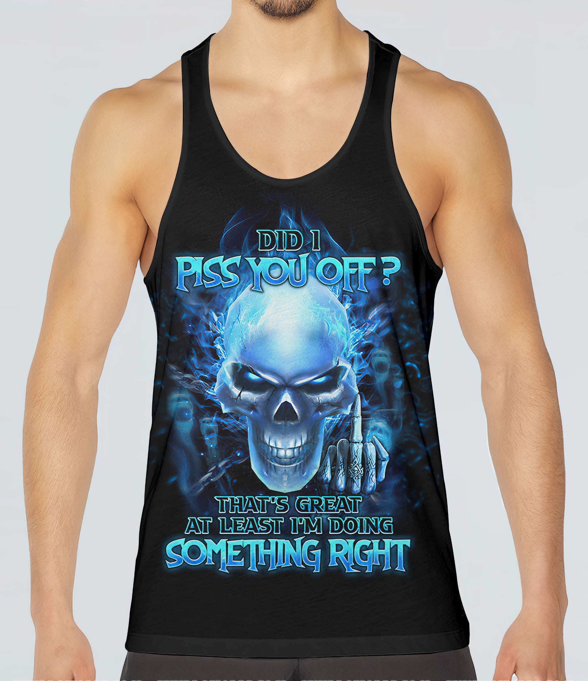 im-that-b-skull-2d-tank-top