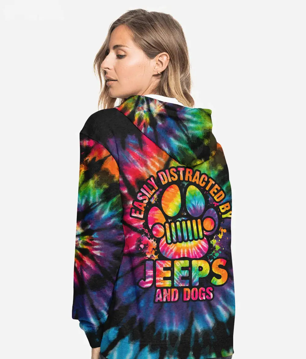 easily-distracted-by-jeeps-and-dogs-tie-dye-full-hoodie