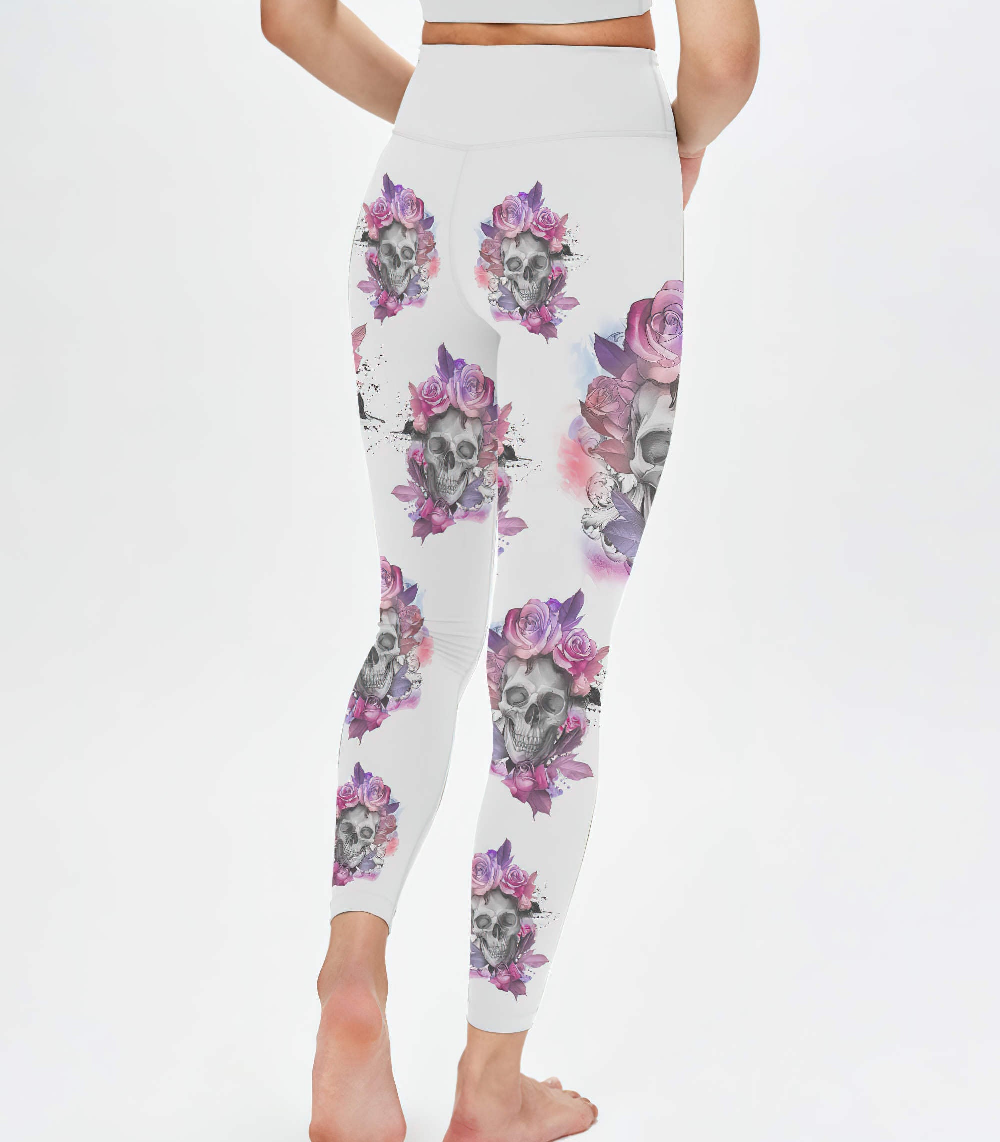 always-a-strong-woman-skull-all-over-print-1-leggings