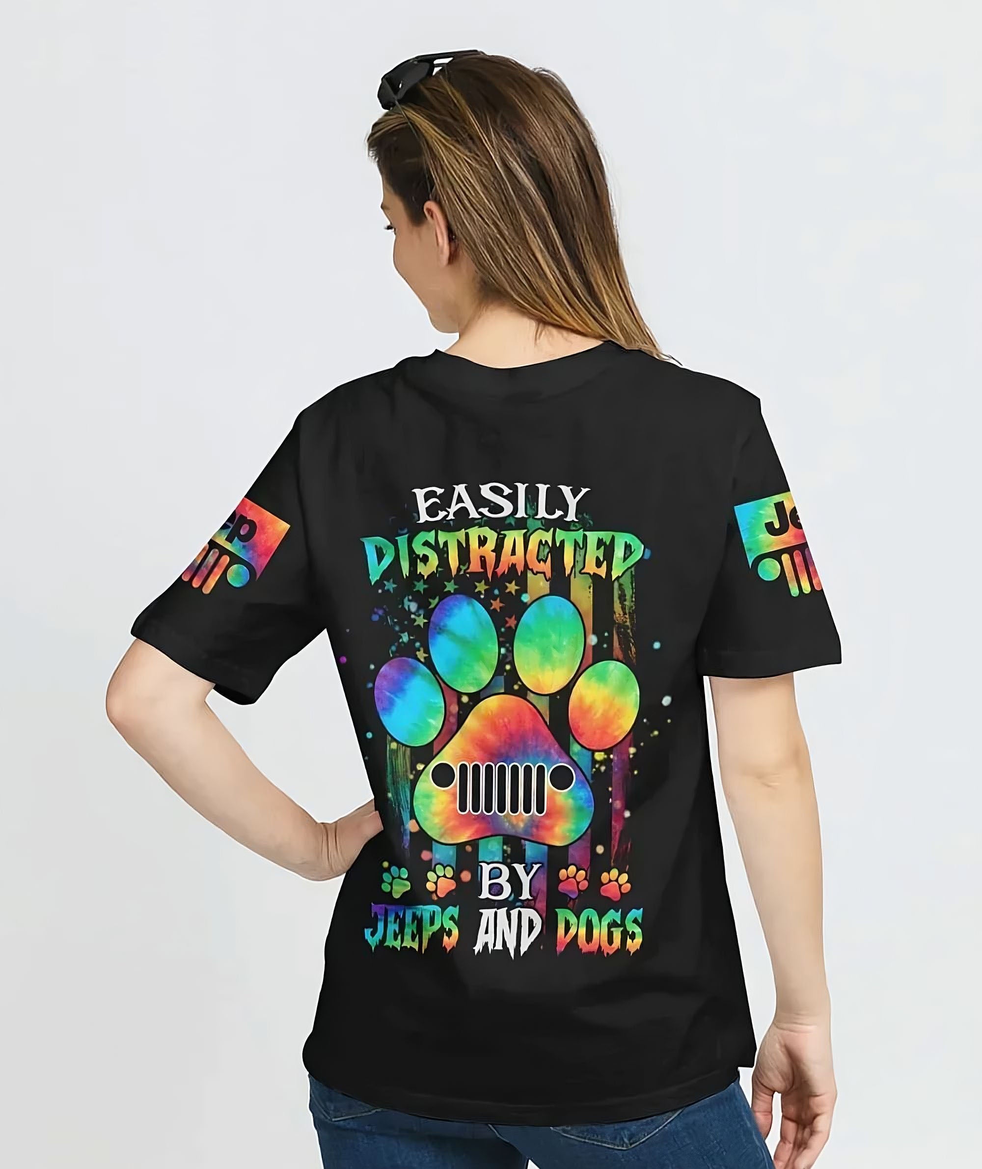 easily-distracted-by-jeeps-and-dogs-all-over-print-t-shirt