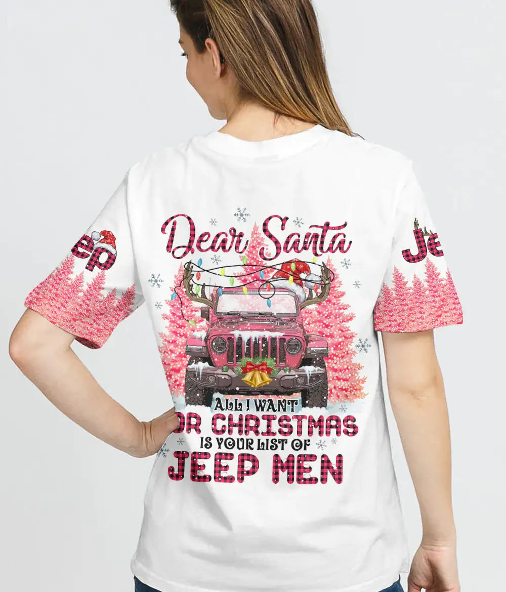 dear-santa-jeep-t-shirt