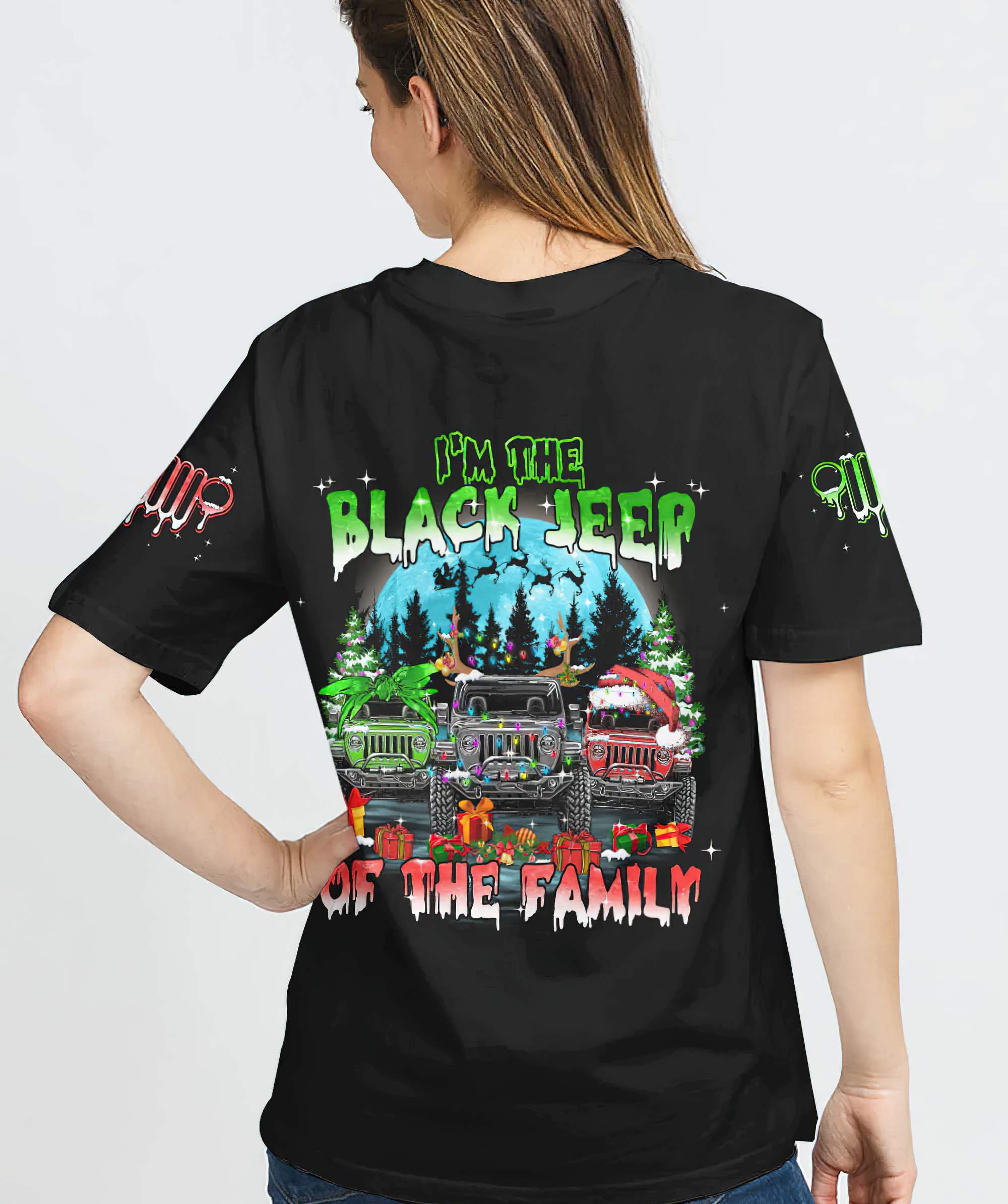 im-the-black-jeep-christmas-t-shirt