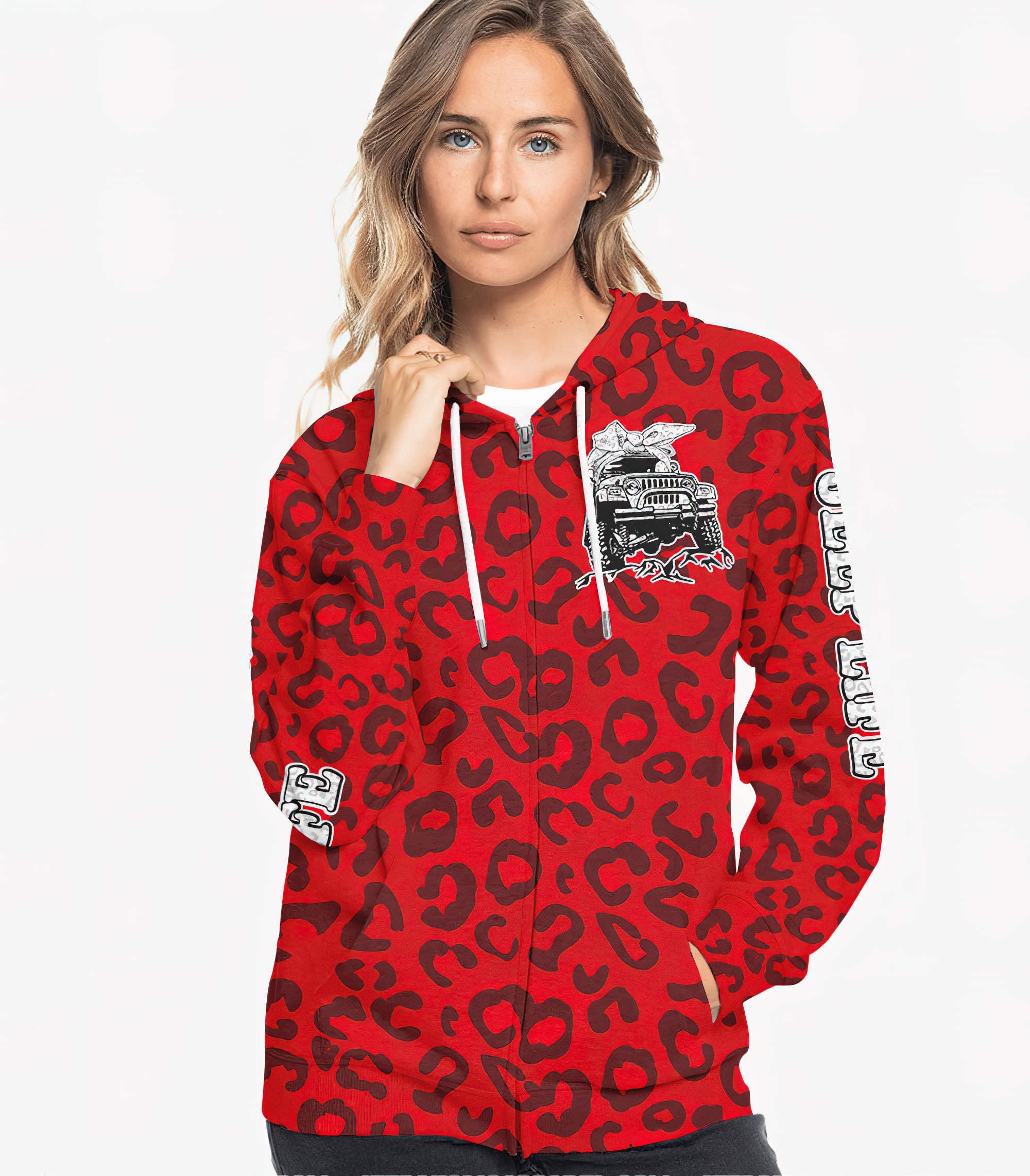 jeep-girl-leopard-red-hoodie