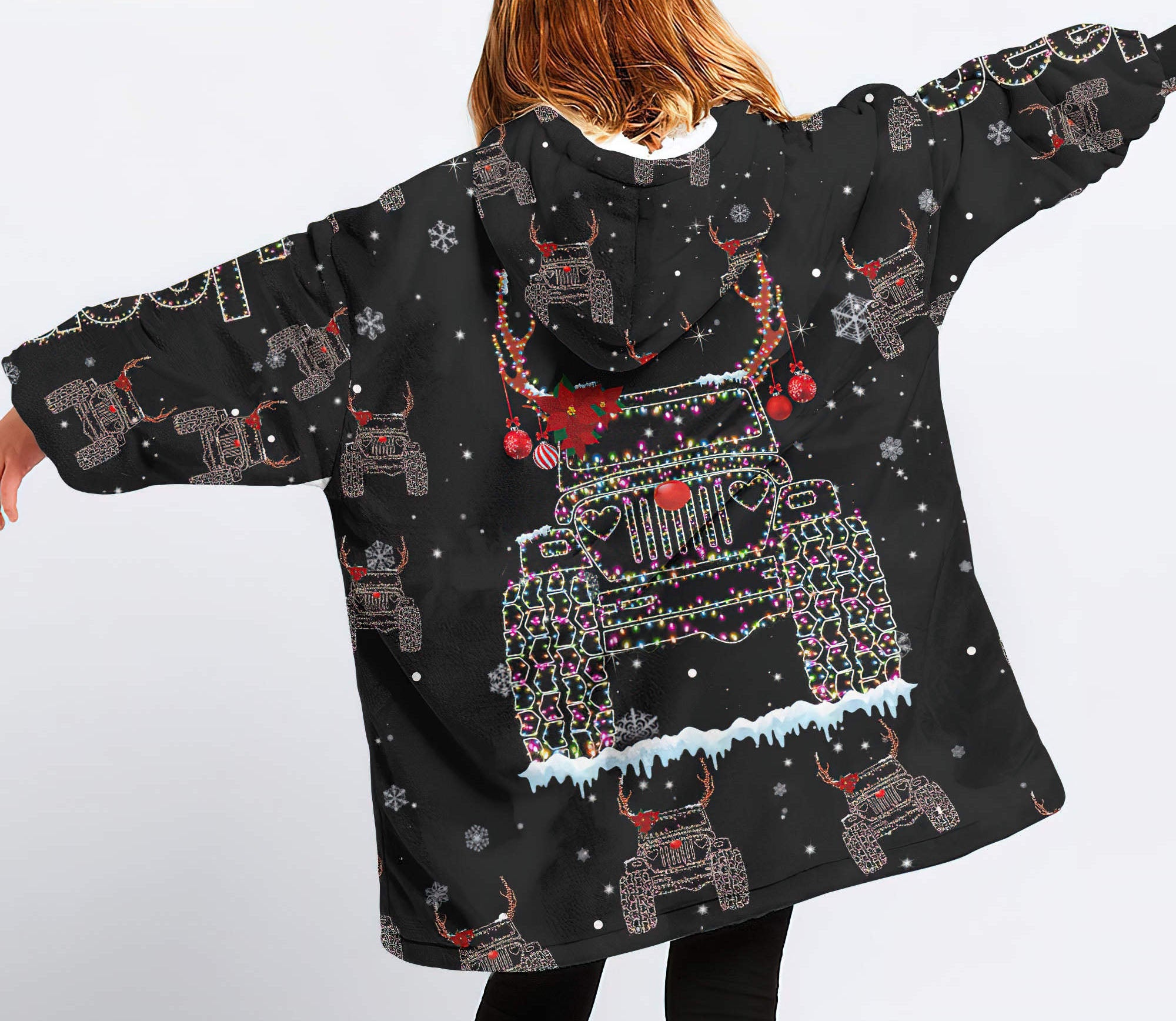 jeep-christmas-light-wearable-blanket-hoodie