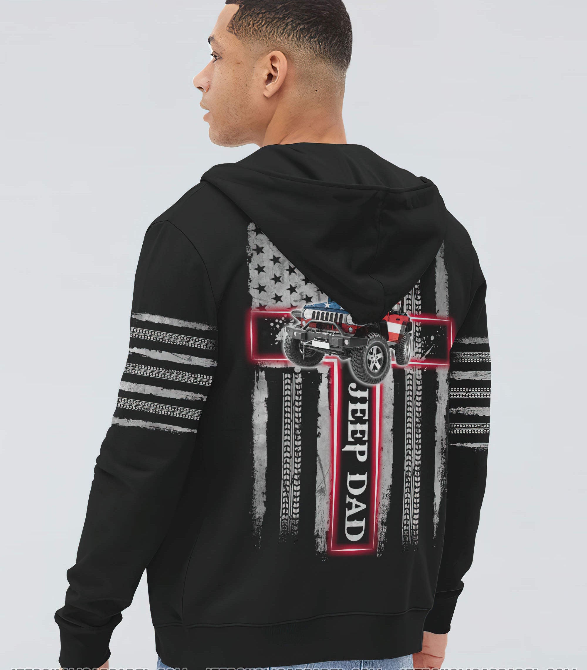 flag-cross-jeep-dad-hoodie