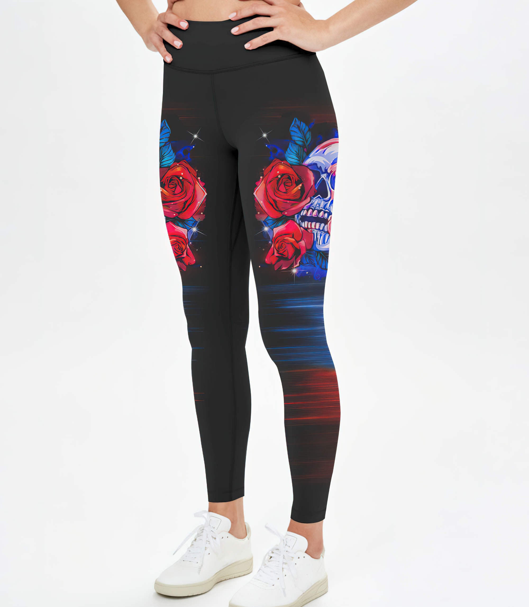 the-good-girl-in-me-got-tired-skull-all-over-print-4-leggings