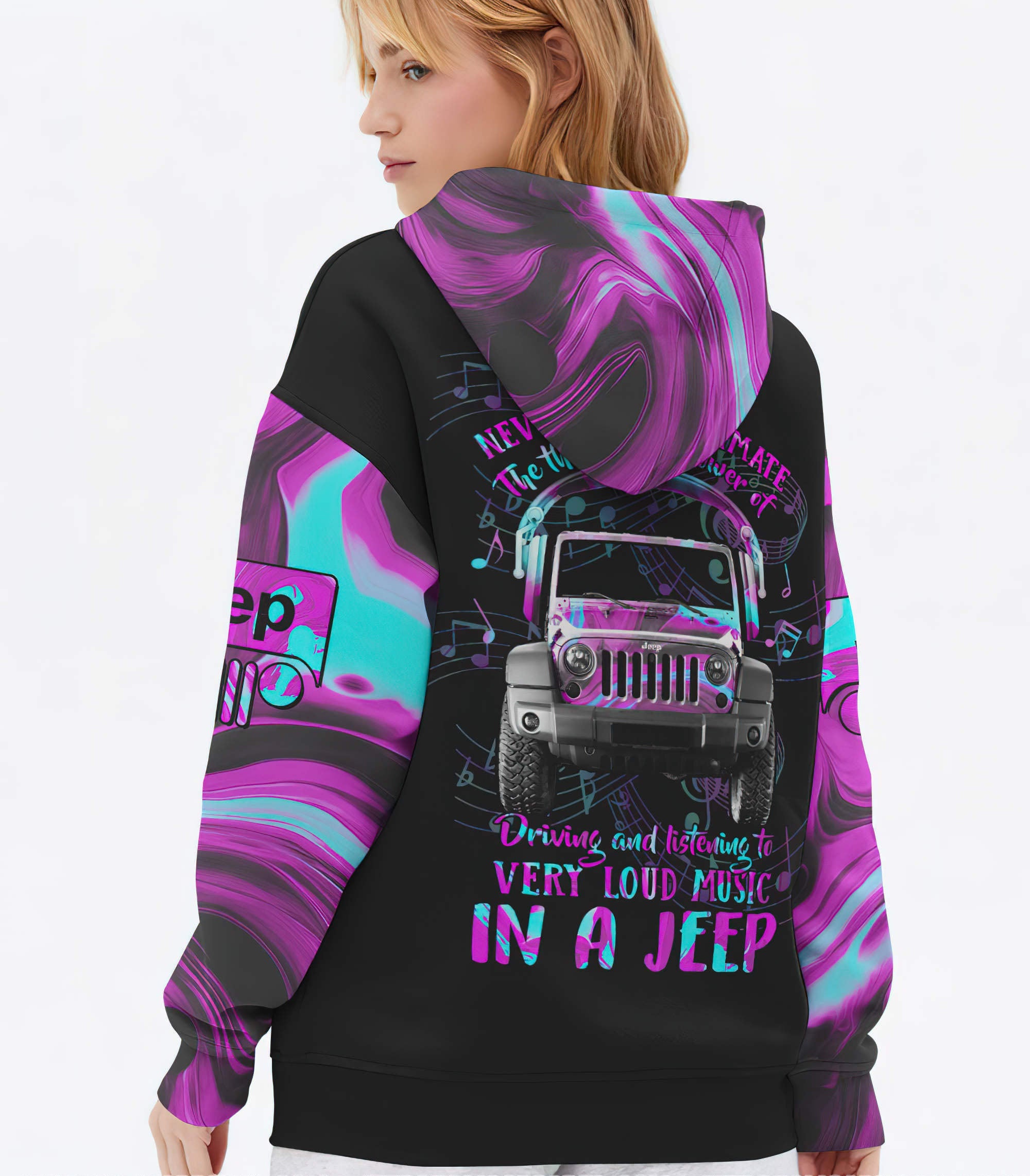 loud-music-in-a-jeep-hologram-hoodie