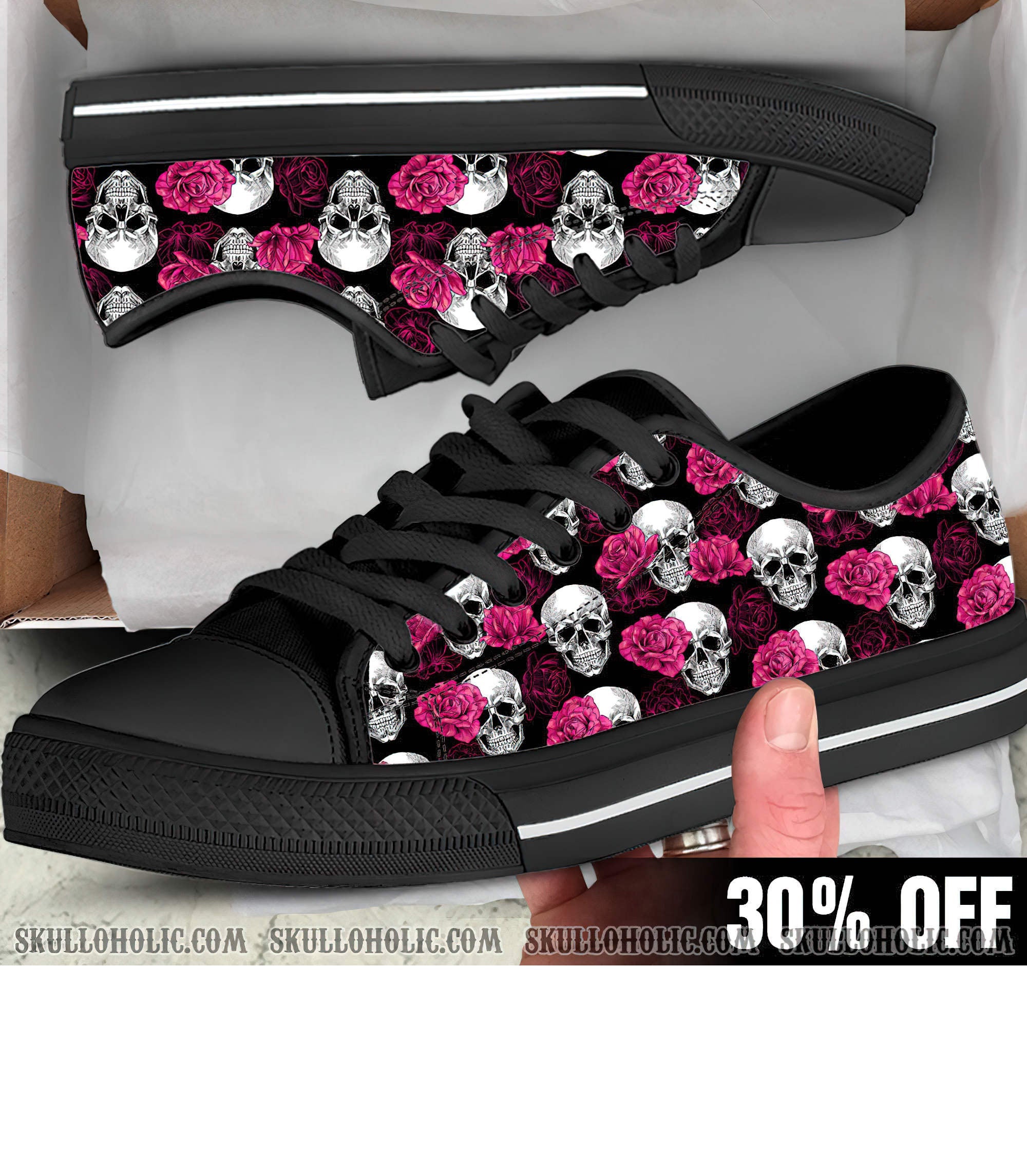 pink-skull-low-top-canvas-shoes-low-top-shoes