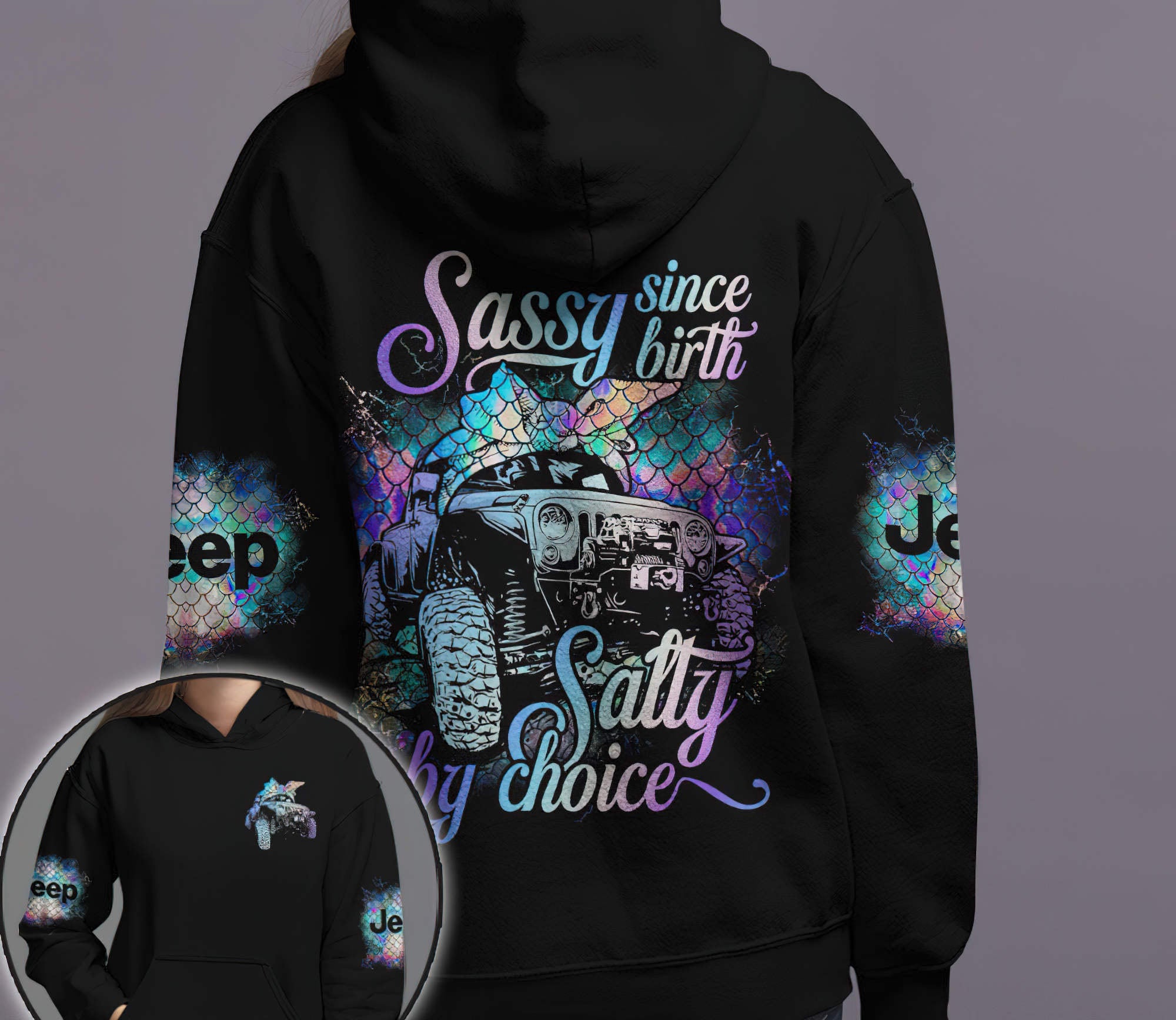 sassy-since-birth-jeep-mermaid-hoodie