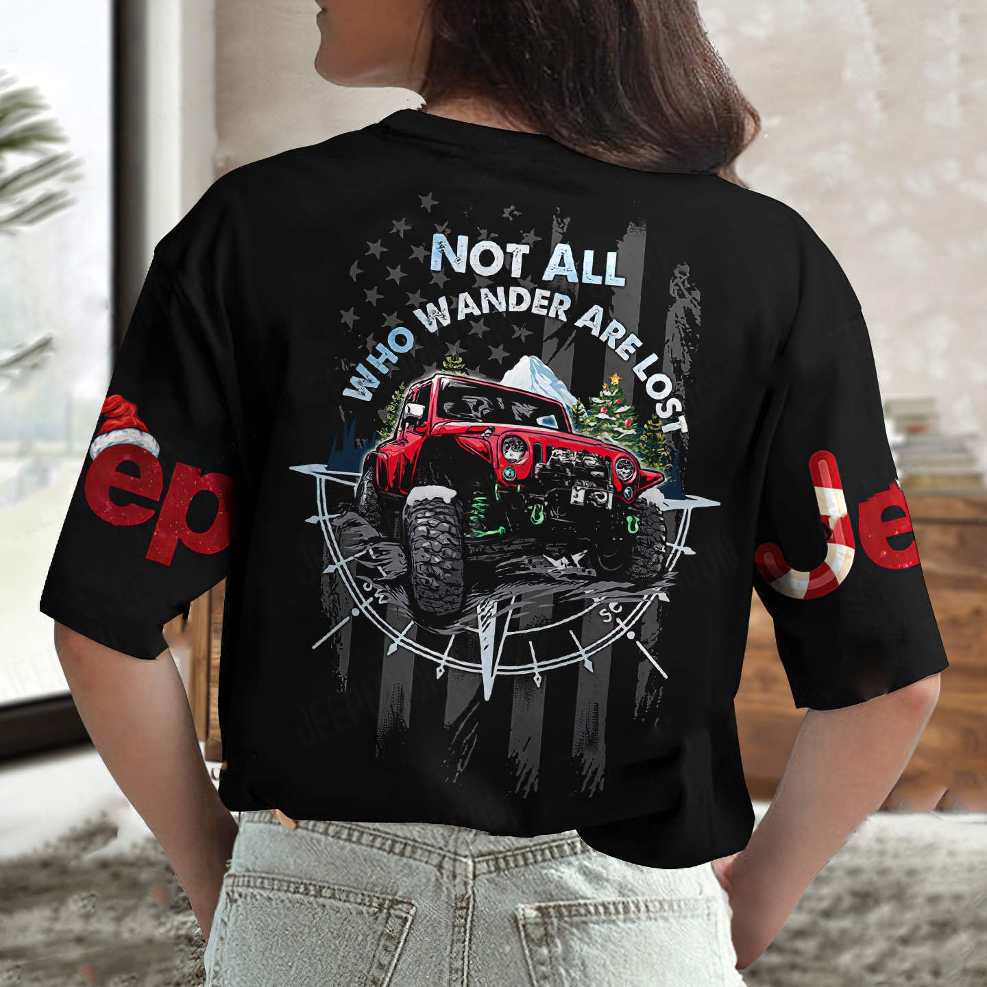 not-all-jeep-christmas-t-shirt