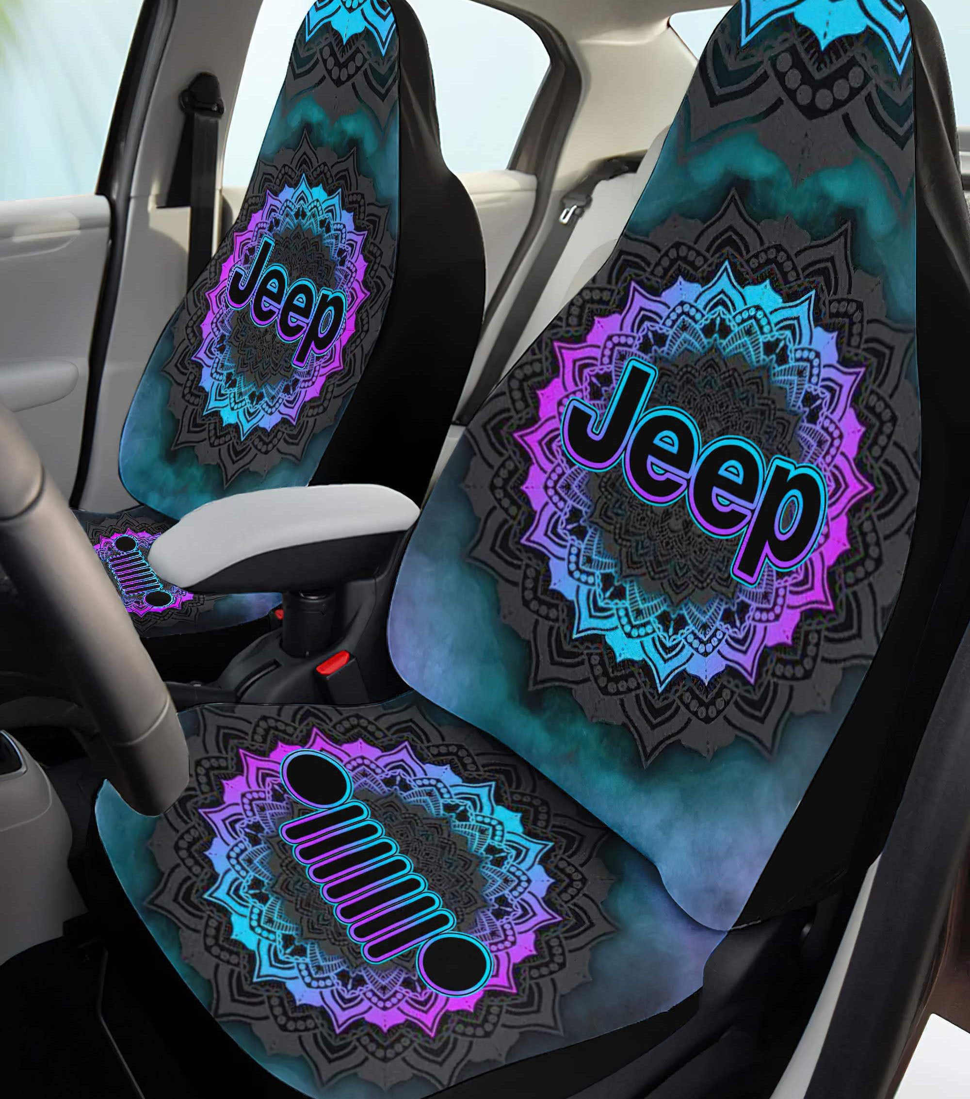 abstract-jeep-girl-car-seat-cover