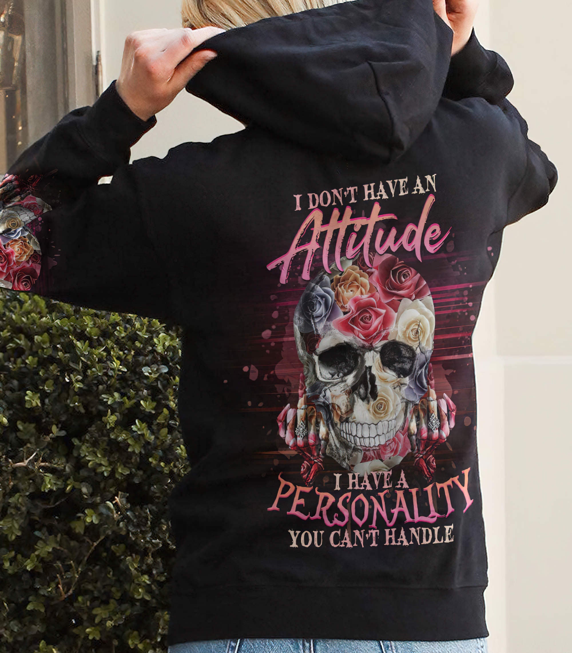 i-dont-have-an-attitude-flower-skull-all-over-print-hoodie