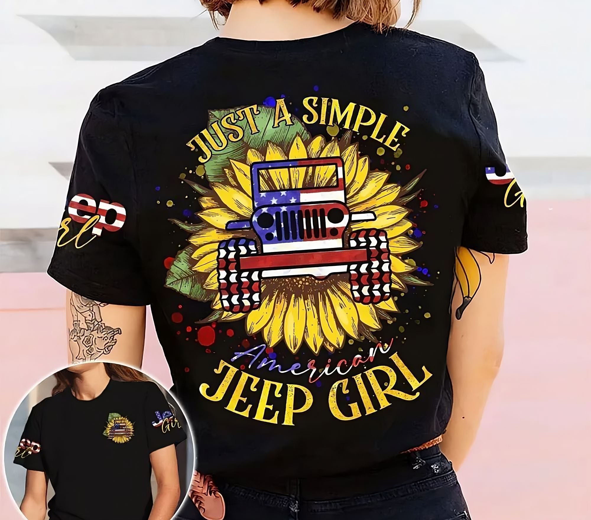 simple-american-jeep-girl-sunflower-all-over-print-t-shirt