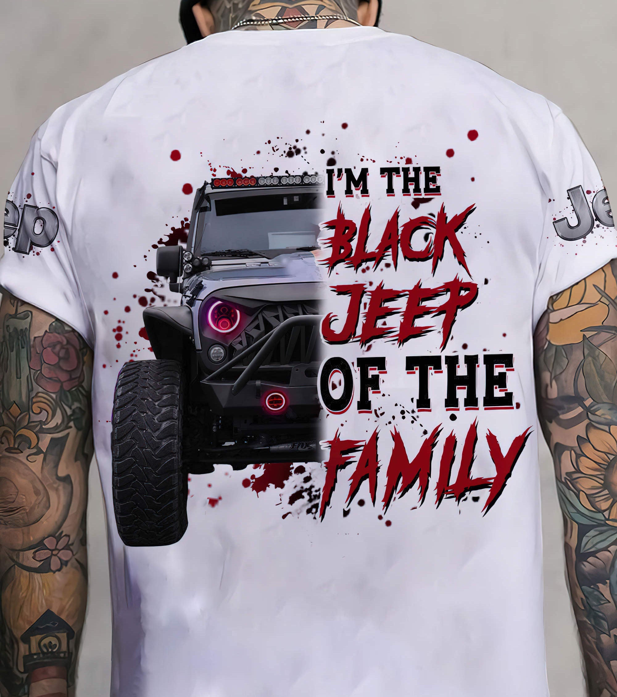 im-the-black-jeep-of-the-family-2-t-shirt