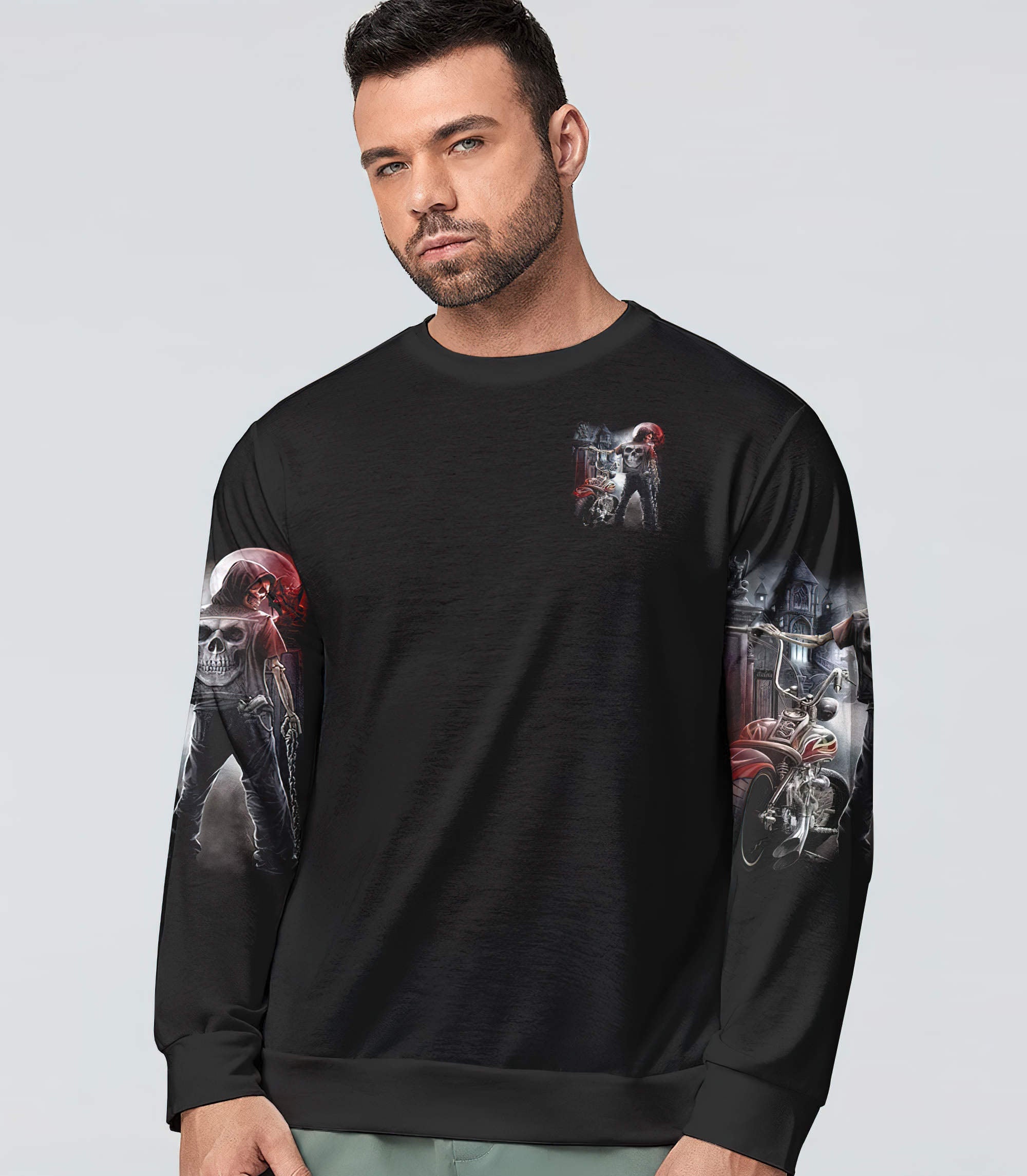 i-might-be-the-black-sheep-skull-all-over-print-sweatshirt