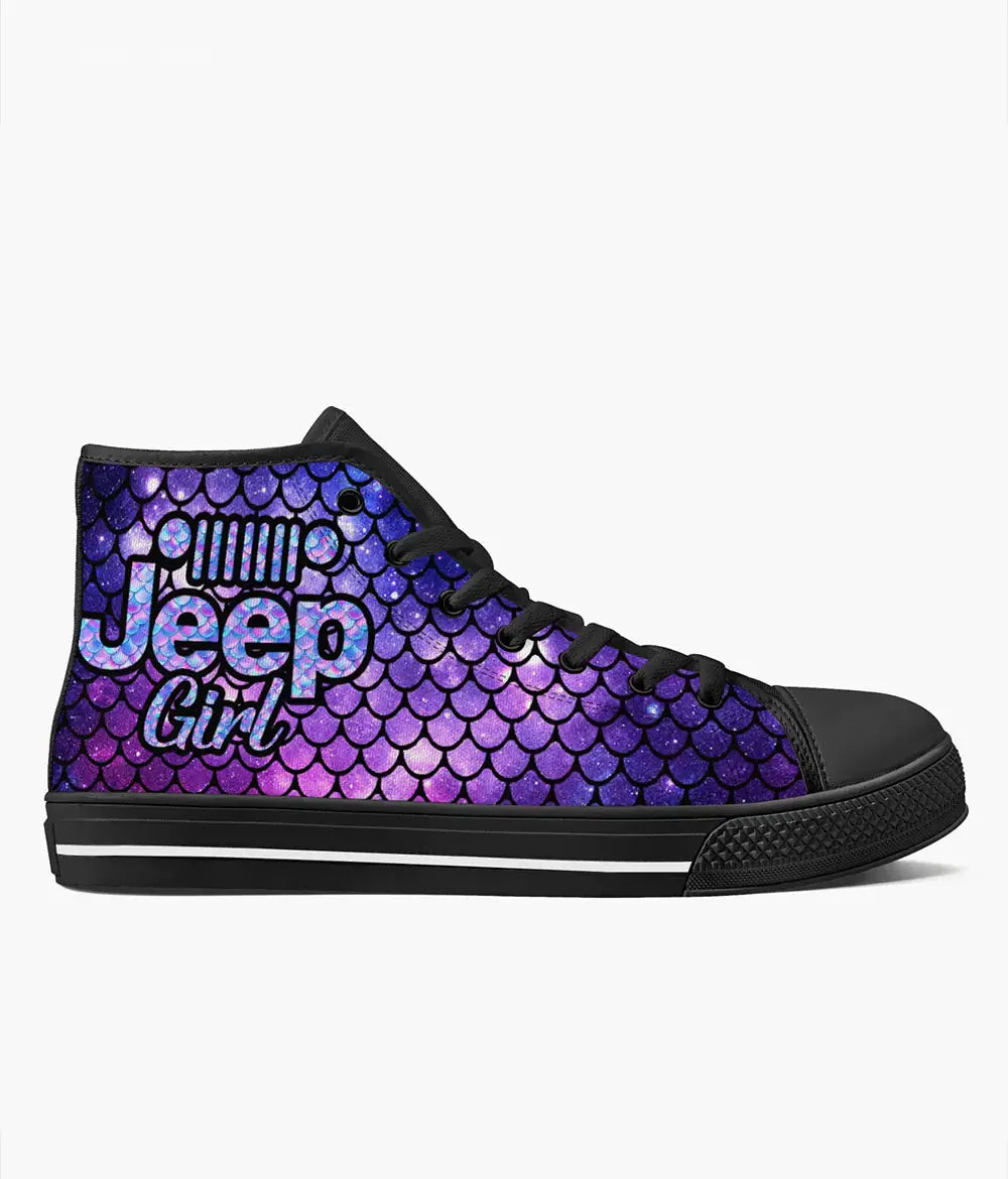 jeep-girl-mermaid-galaxy-high-top-canvas-shoes-high-top-shoes