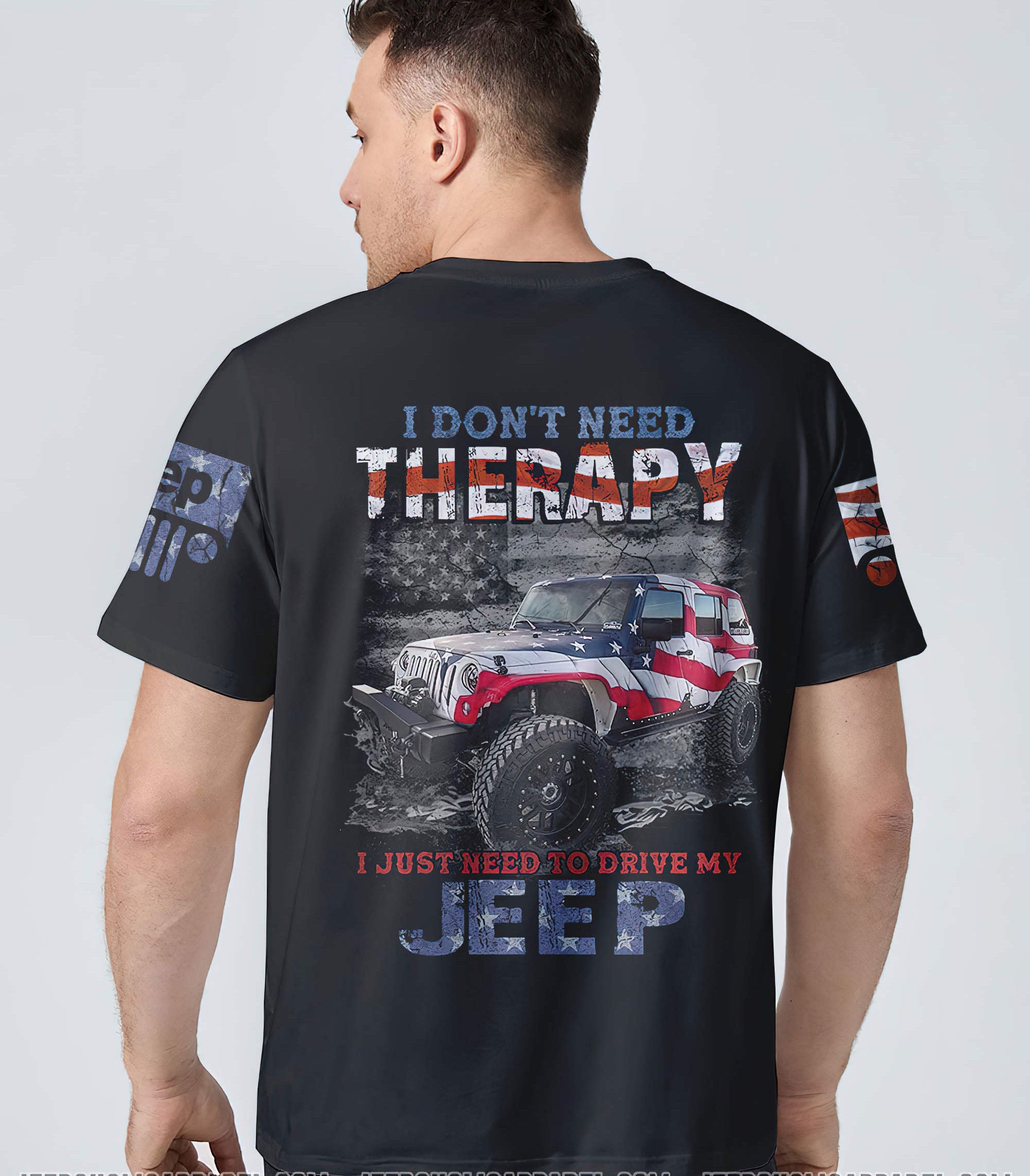 i-dont-need-therapy-america-jeep-t-shirt