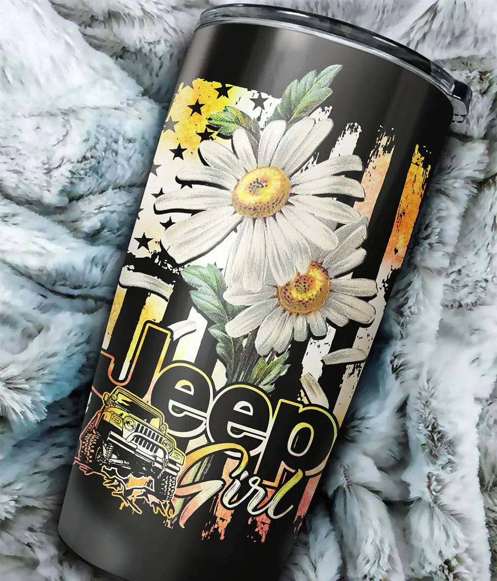 jeep-girl-daisy-painting-flag-tumbler