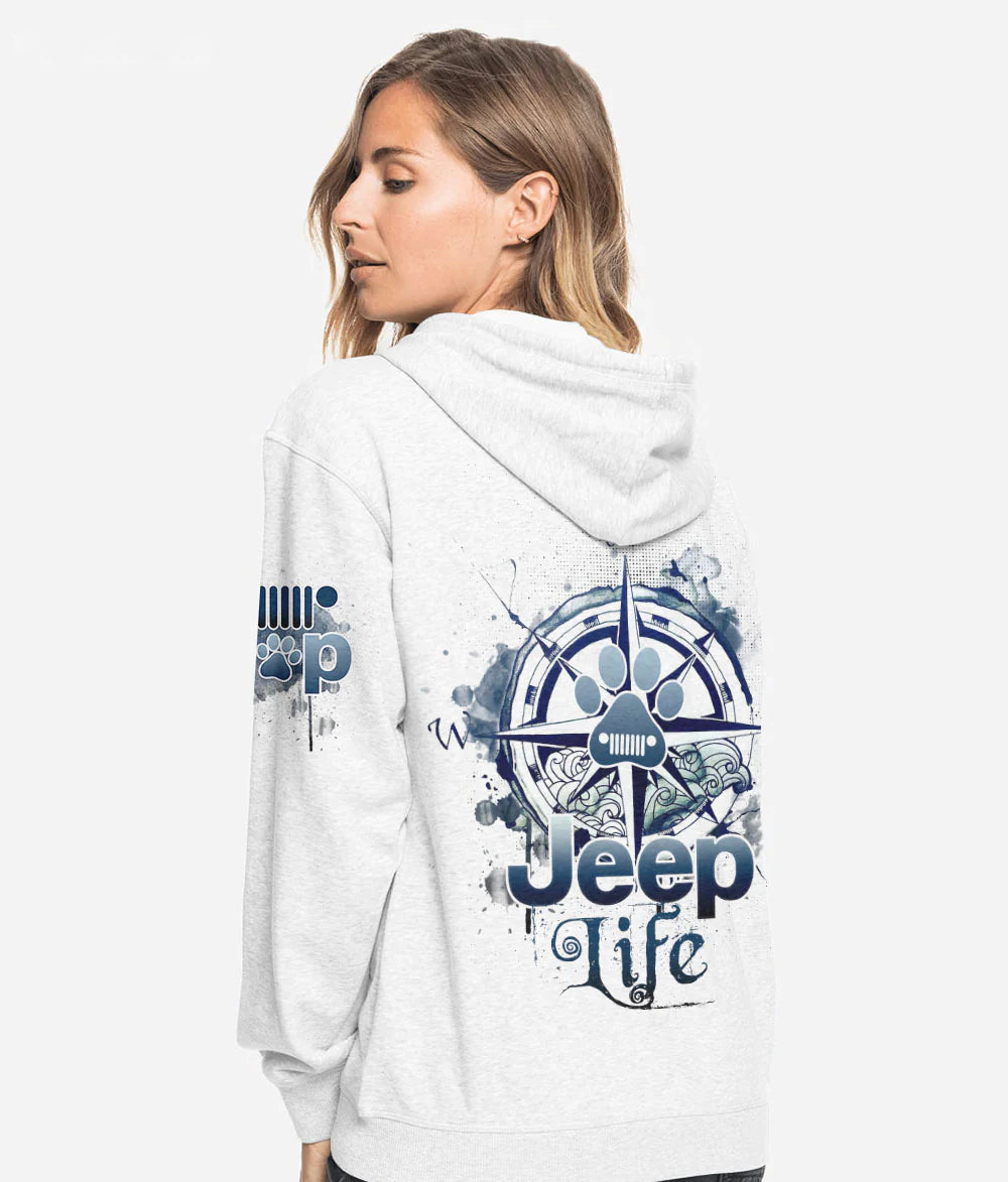 jeep-life-compass-dog-paw-hoodie