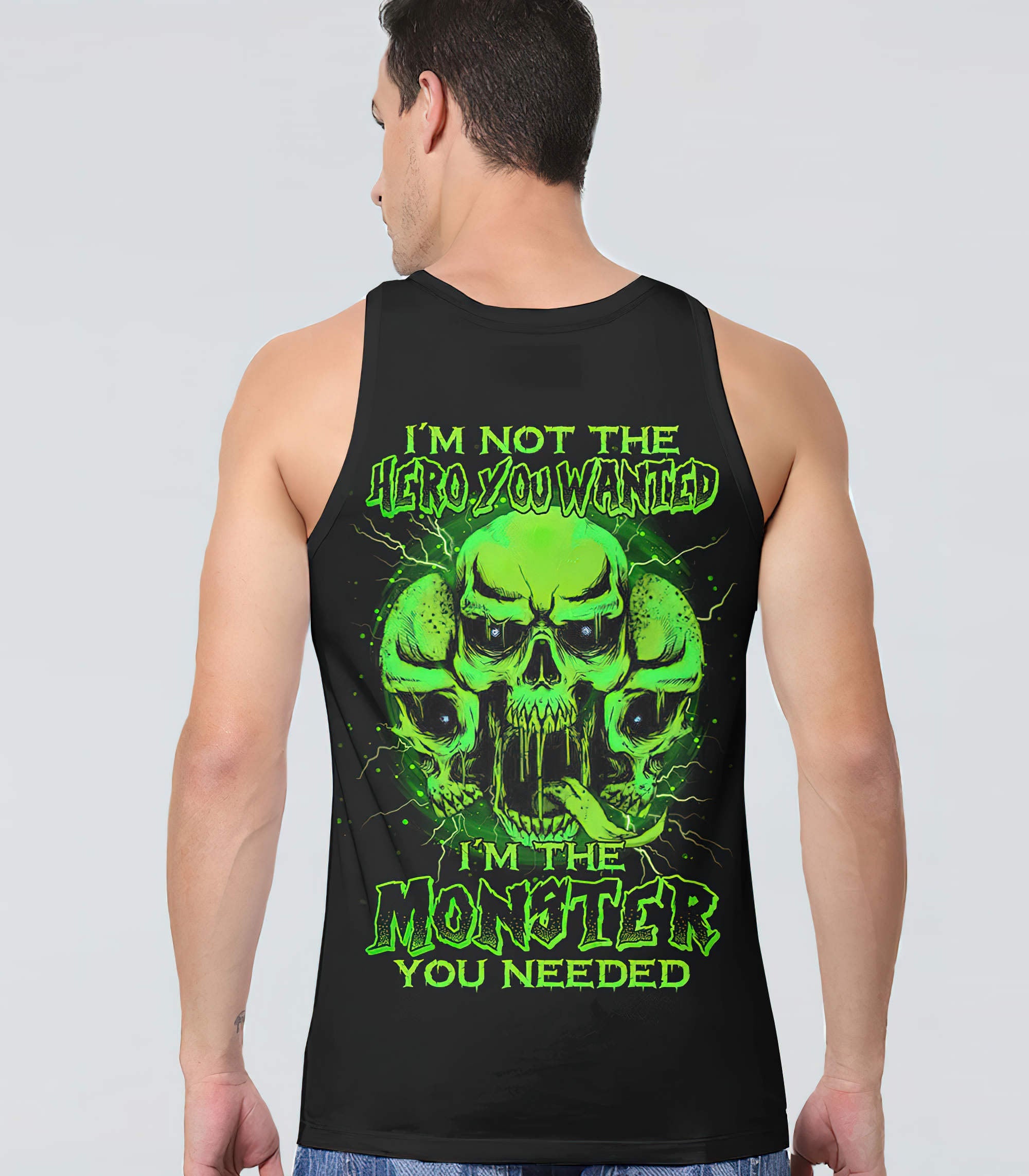 im-the-monster-you-needed-skull-all-over-print-tank-top