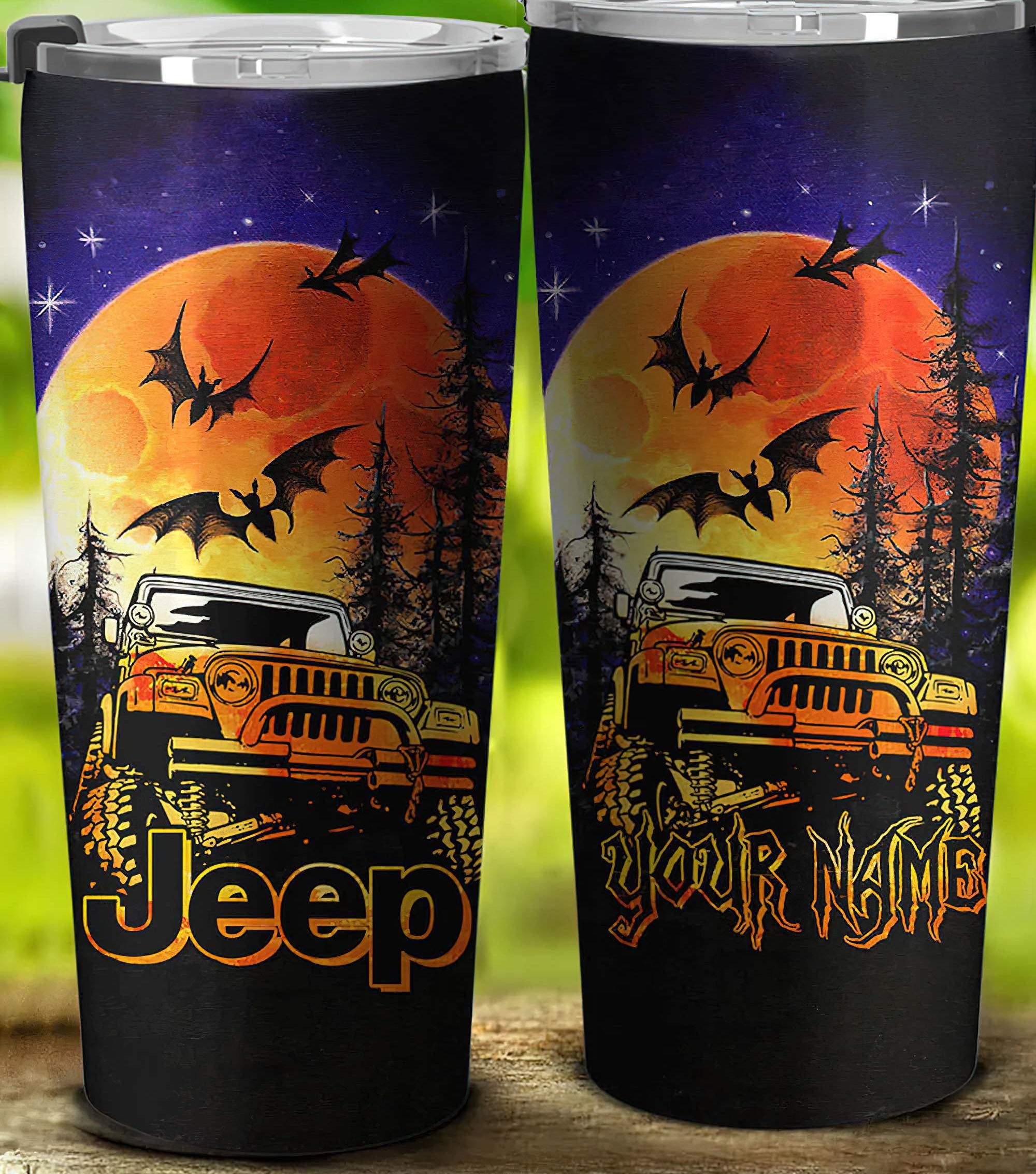 personalized-halloween-moon-tumbler