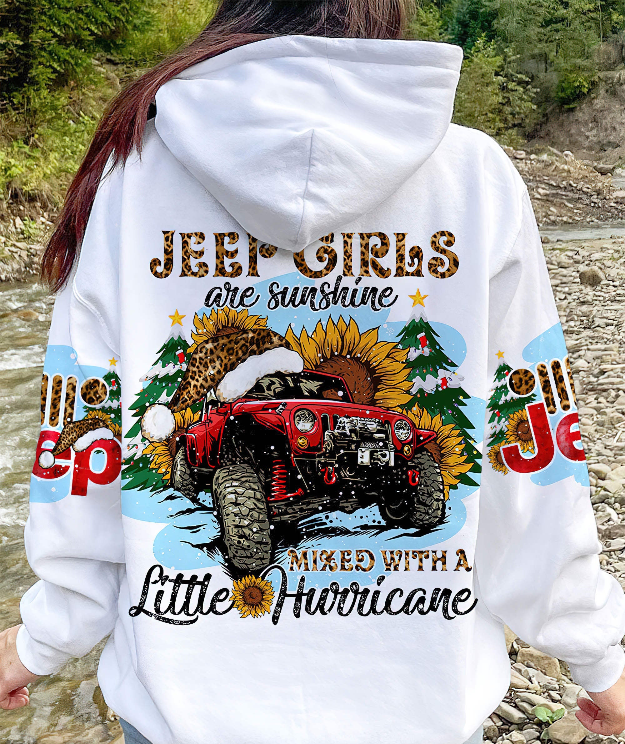 jeep-girl-are-sunshine-leopard-christmas-hoodie