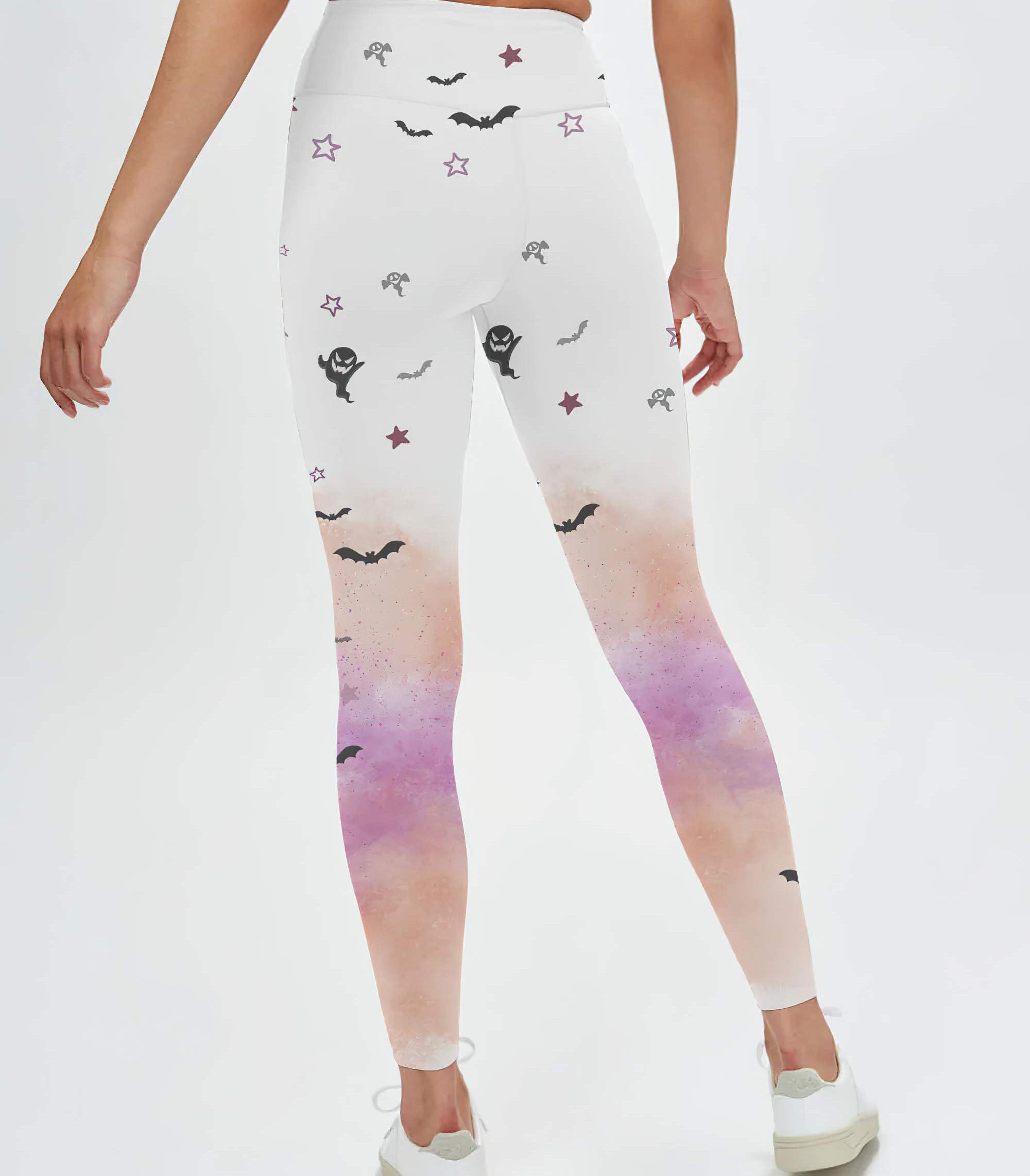 witchy-mama-messy-bun-skull-all-over-print-leggings