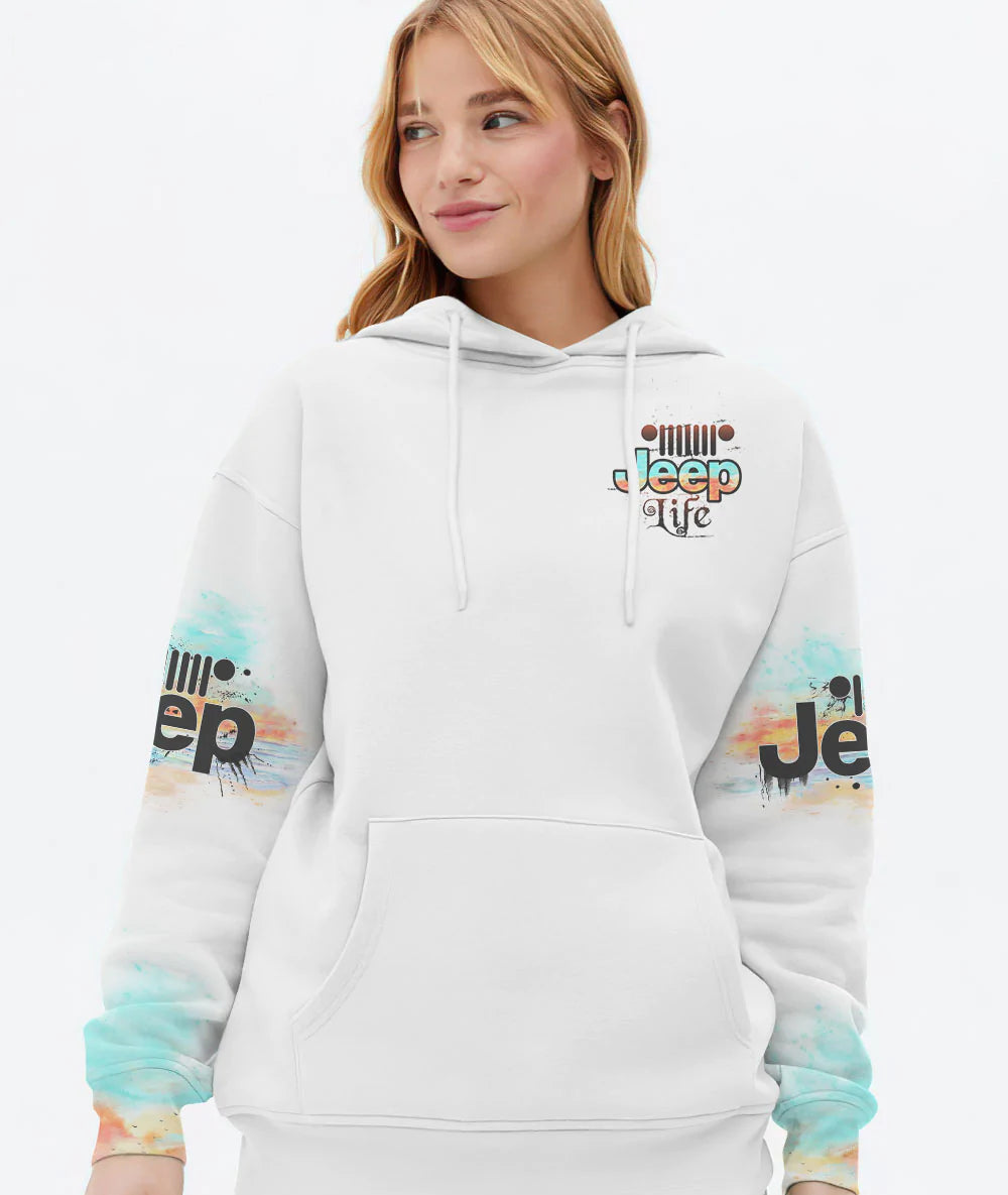 jeep-life-compass-butterfly-hoodie