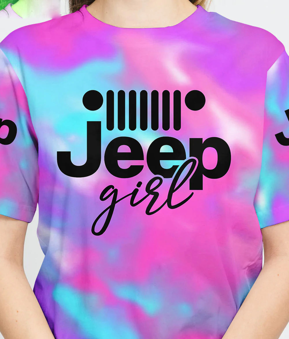 jeep-girl-mandala-pastel-t-shirt