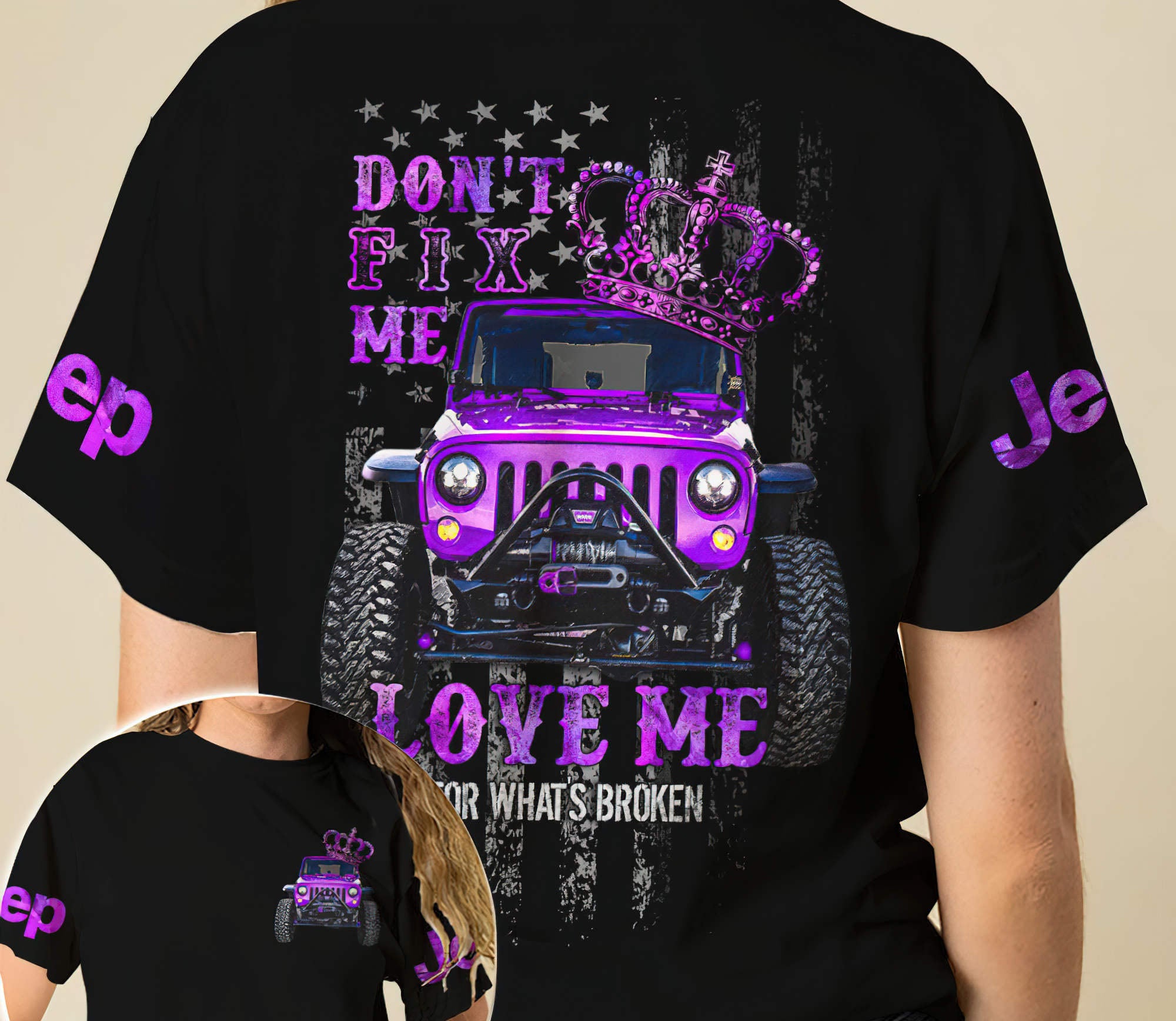 jeep-couple-dont-fix-me-t-shirt